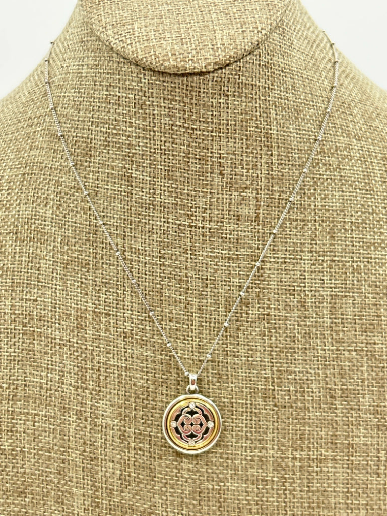 BRIGHTON Silver and Gold Women's Necklace