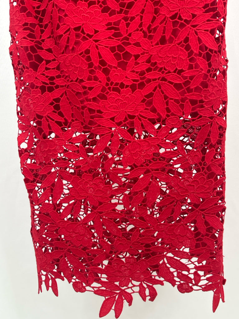 SHOSHANNA Size 4 Red Women's Dress