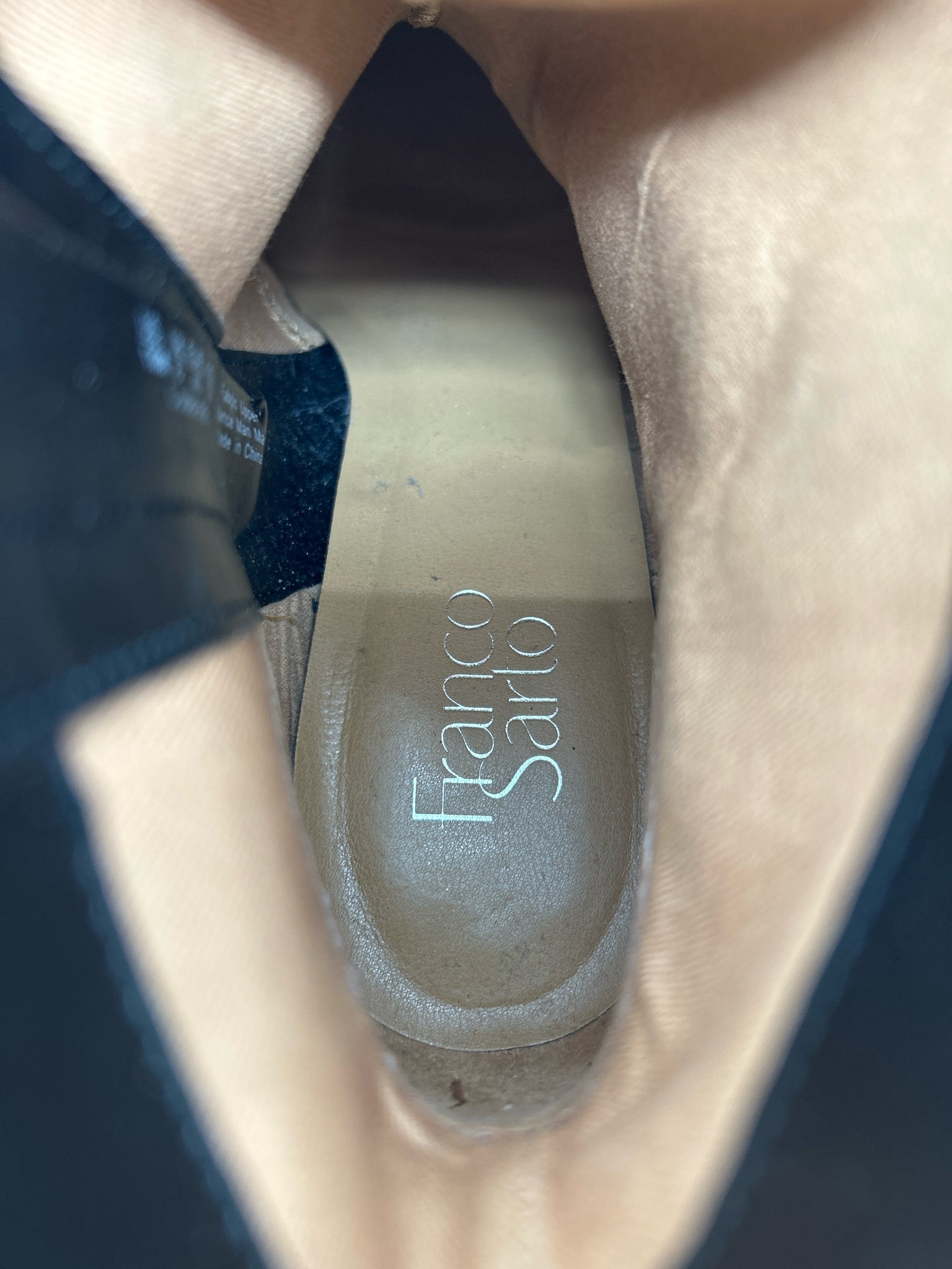 FRANCO SARTO NWOB Size 10M Black Women's Booties