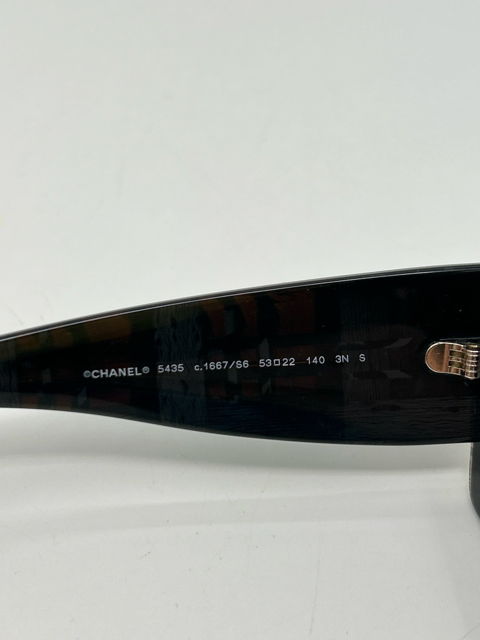 CHANEL Black & Grey Sunglasses
