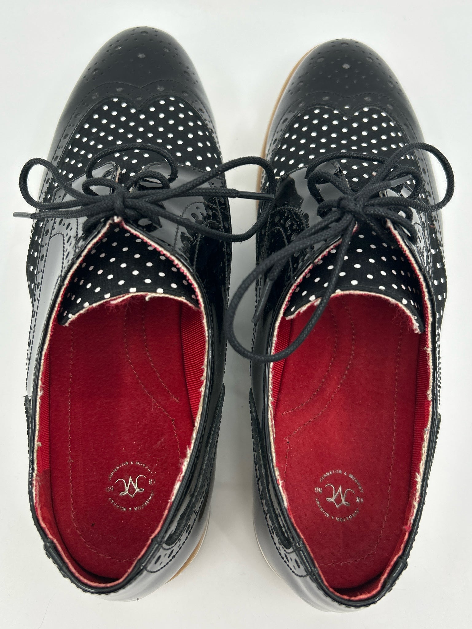 JOHNSTON & MURPHY Size 9M Black Women Loafer