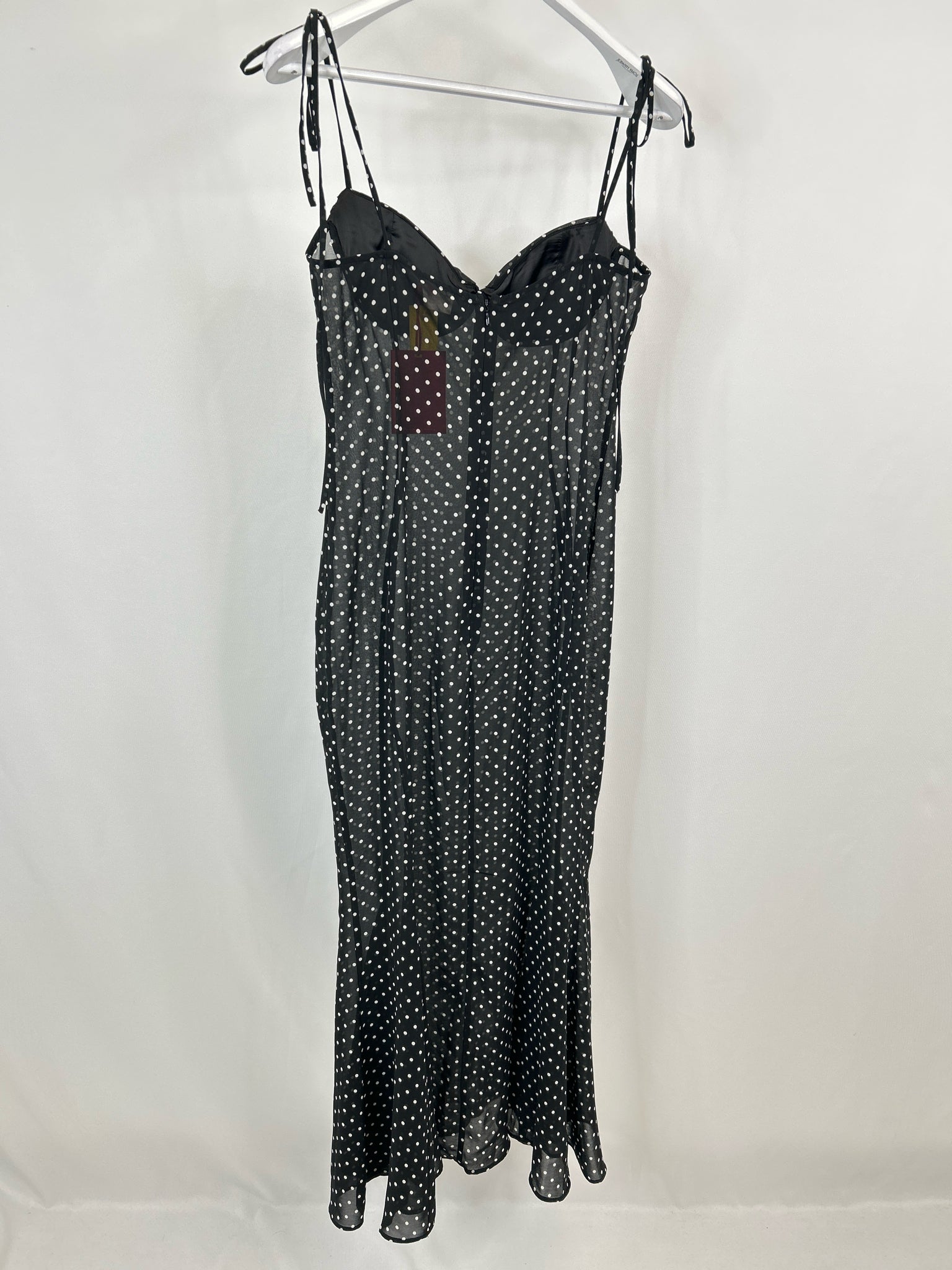 MISS CIRCLE Size M Black & White Women Dress