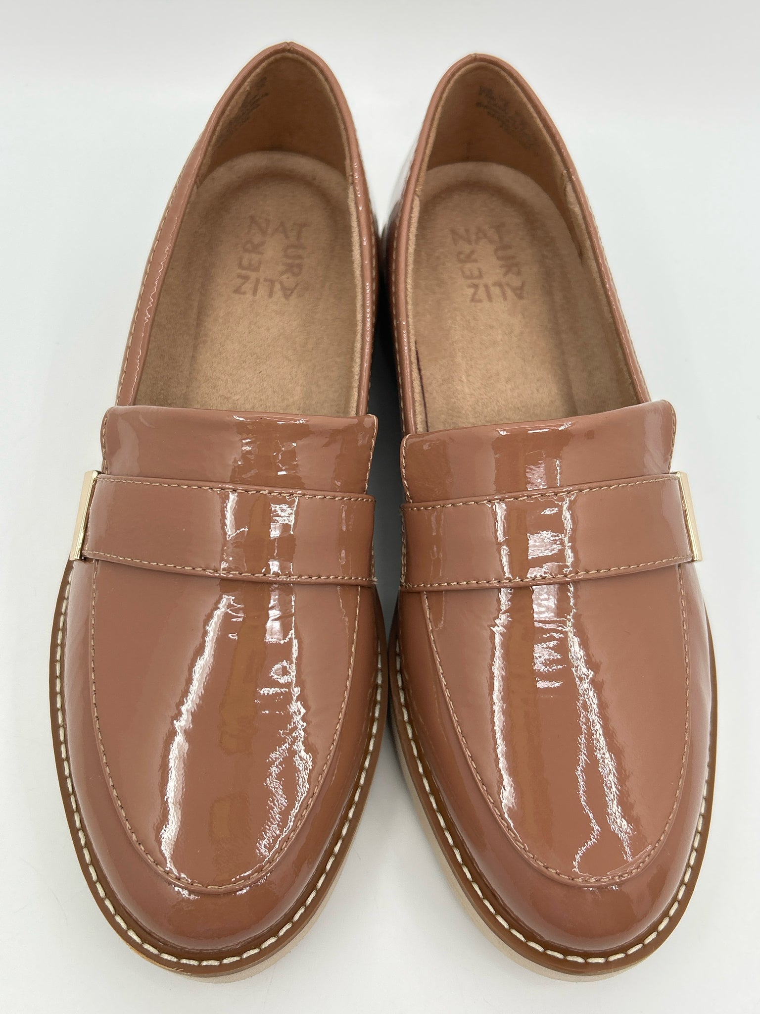 NATURALIZER Size 8.5W Tan Women Loafer