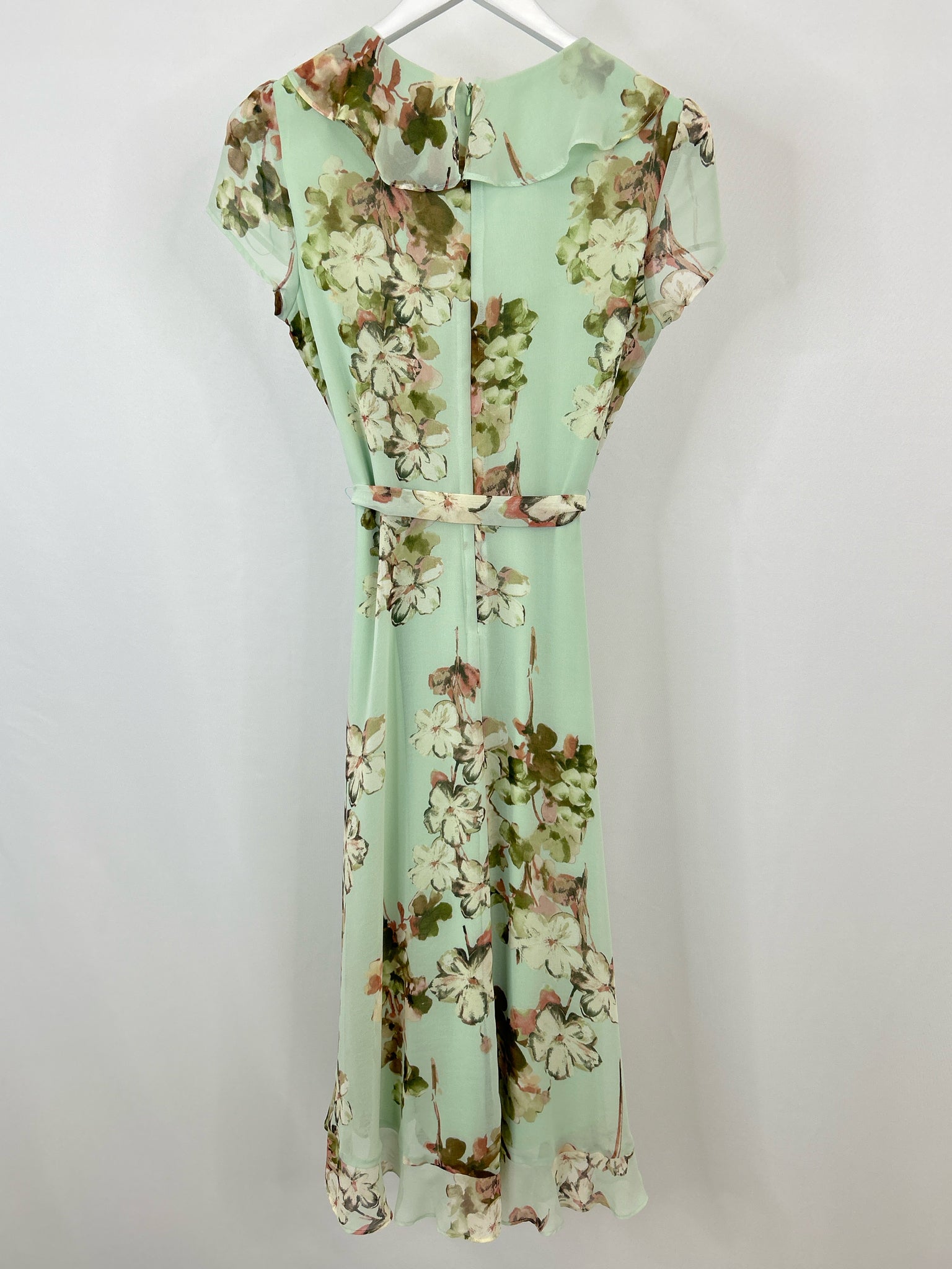 JULIAN TAYLOR Size 8 Mint Print Women Dress