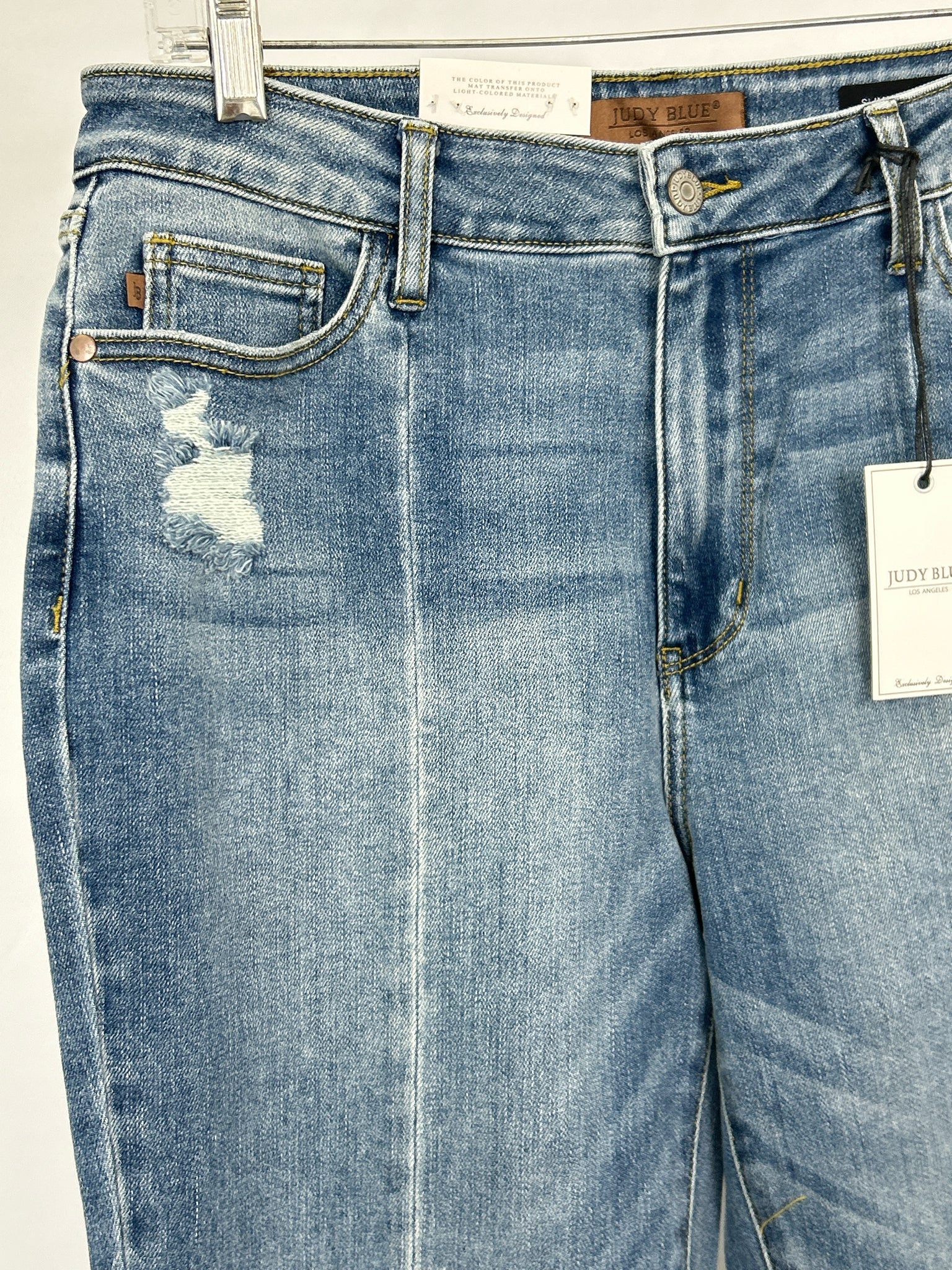 JUDY BLUE Size 11/30 LIGHT BLUE DENIM Women jeans