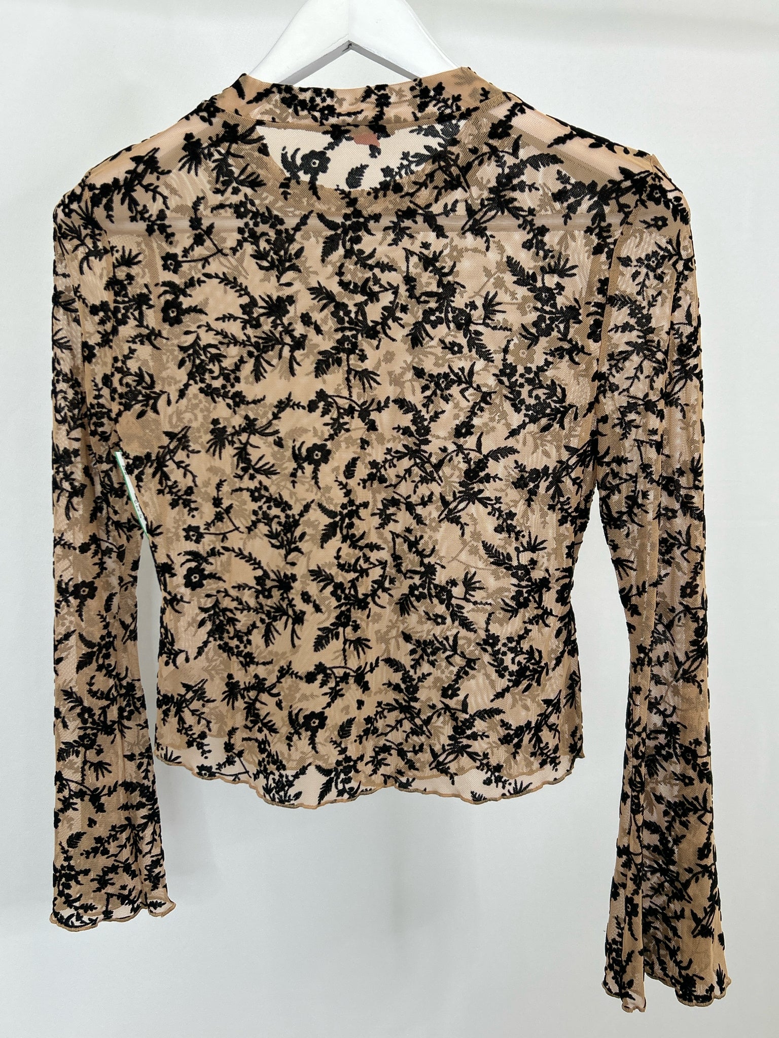 VINCE CAMUTO Size S Nude and Black Women Top