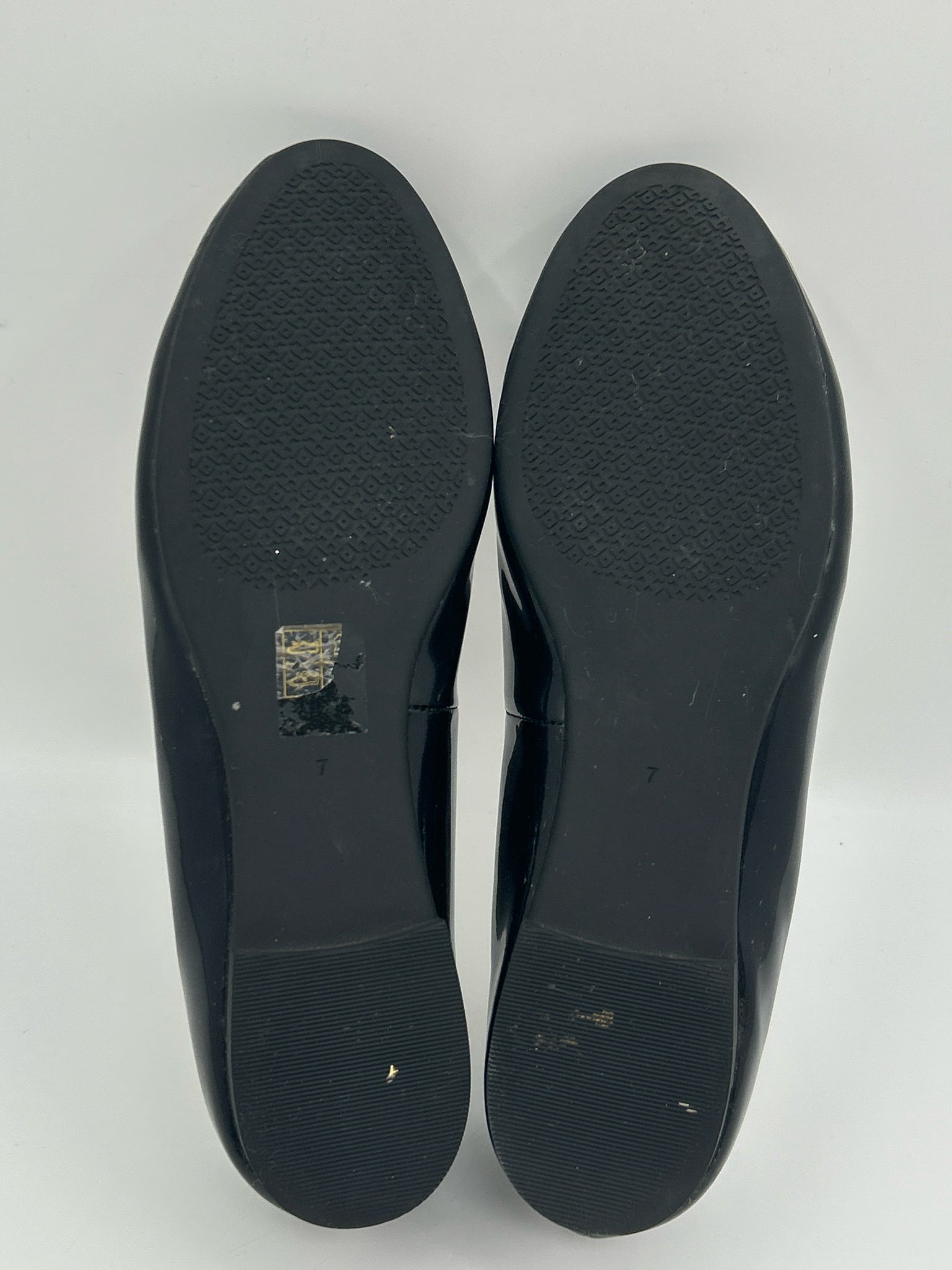 TORY BURCH Size 7 Black Women Flats
