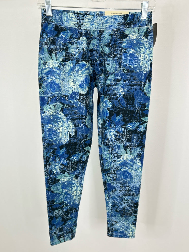 SOFT SURROUNDINGS Size 2P-4P TEAL AND NAVY Women's Legging