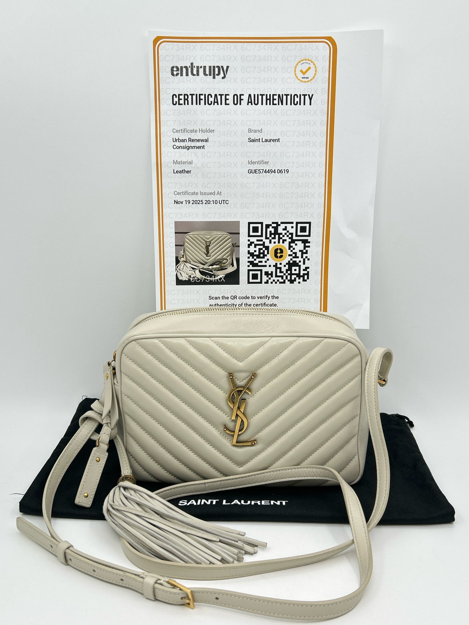 SAINT LAURENT Light Beige Women Purse