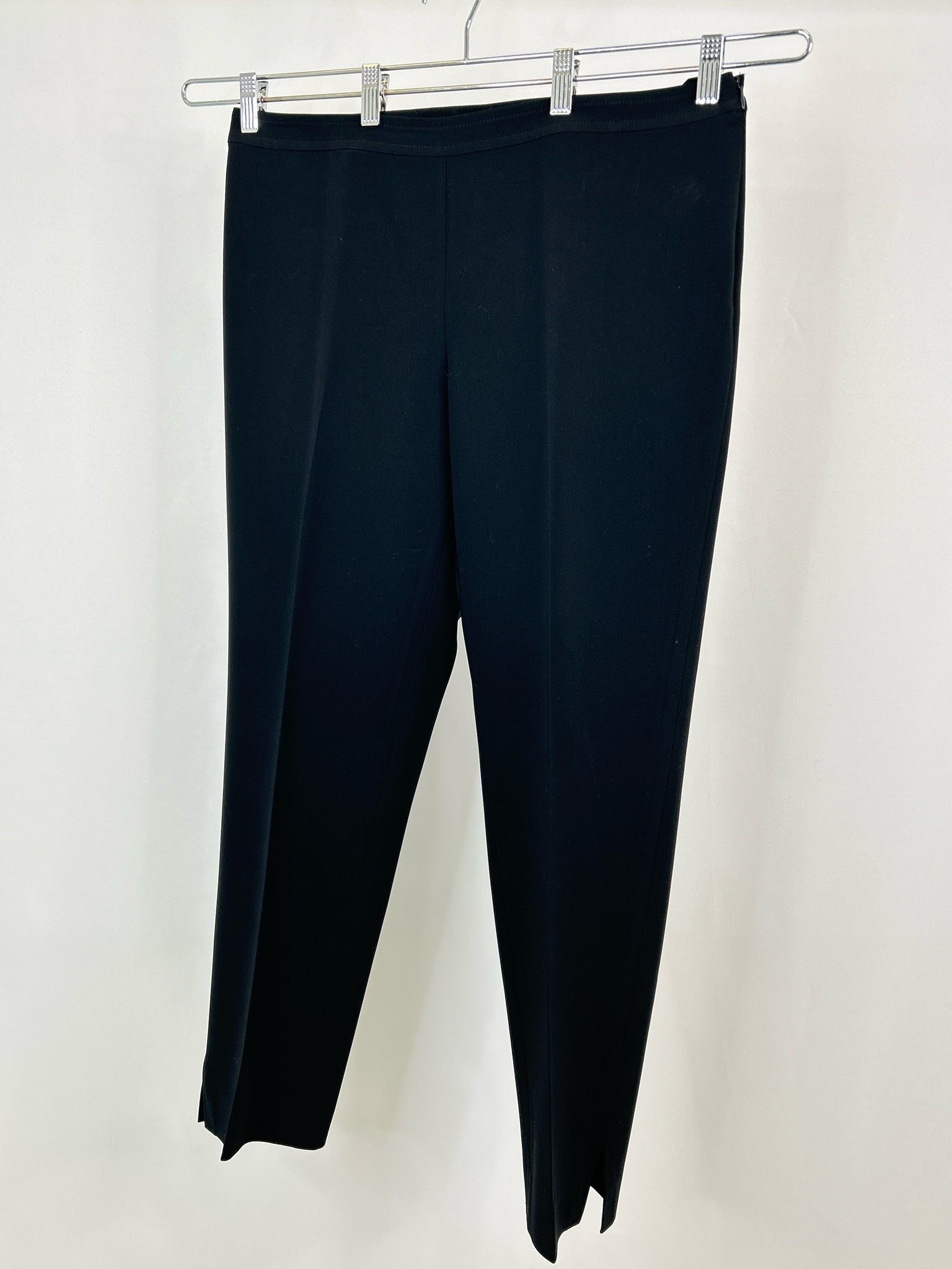 ST JOHN CAVIAR Size 12 Black Women Pants