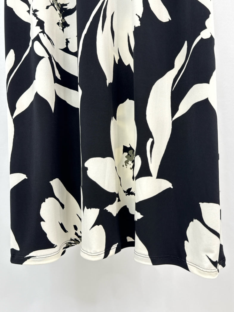 TOMMY BAHAMA Size M Black & White Women Dress