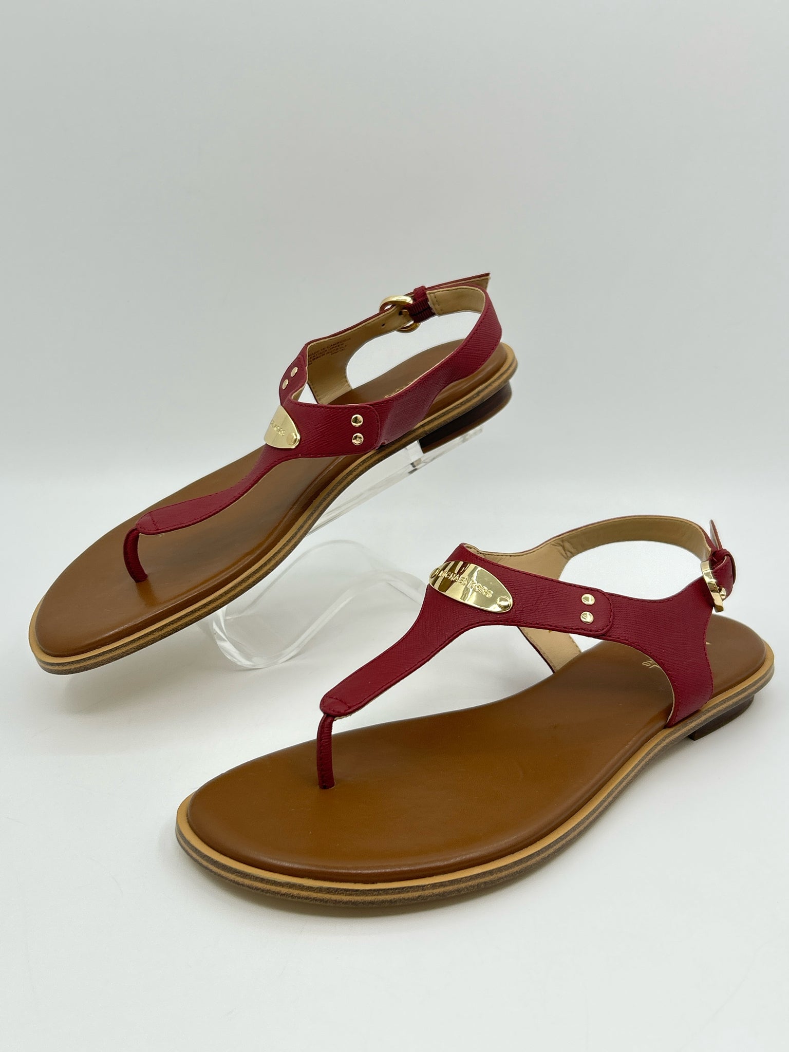 MICHAEL MICHAEL KORS Size 8M Red Women Sandal