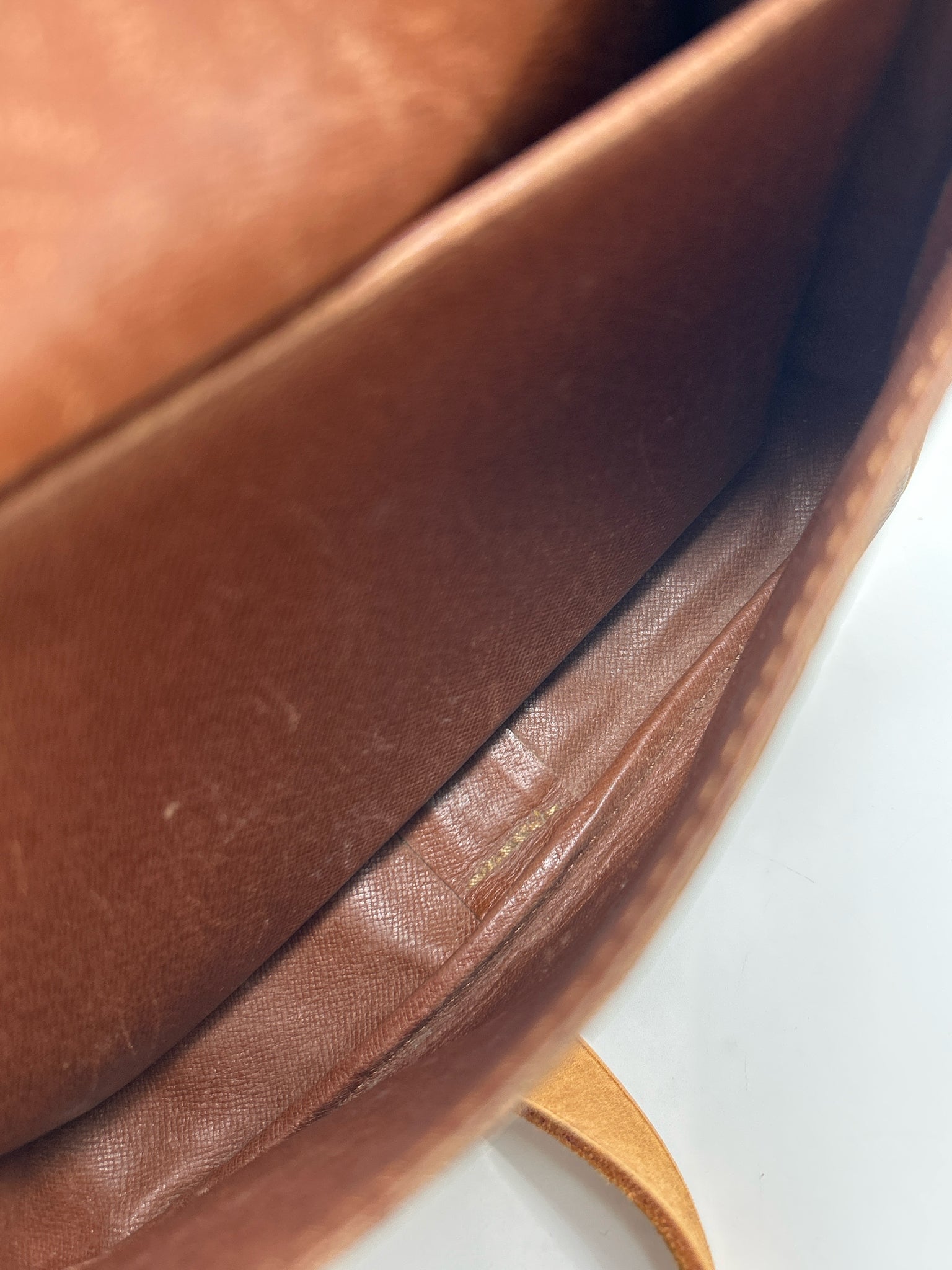 LOUIS VUITTON Cartouchiere MM Brown Monogram Women Purse
