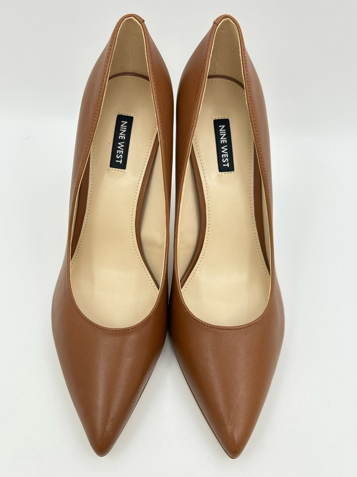 NINE WEST Size 10.5 Brown Women Pumps