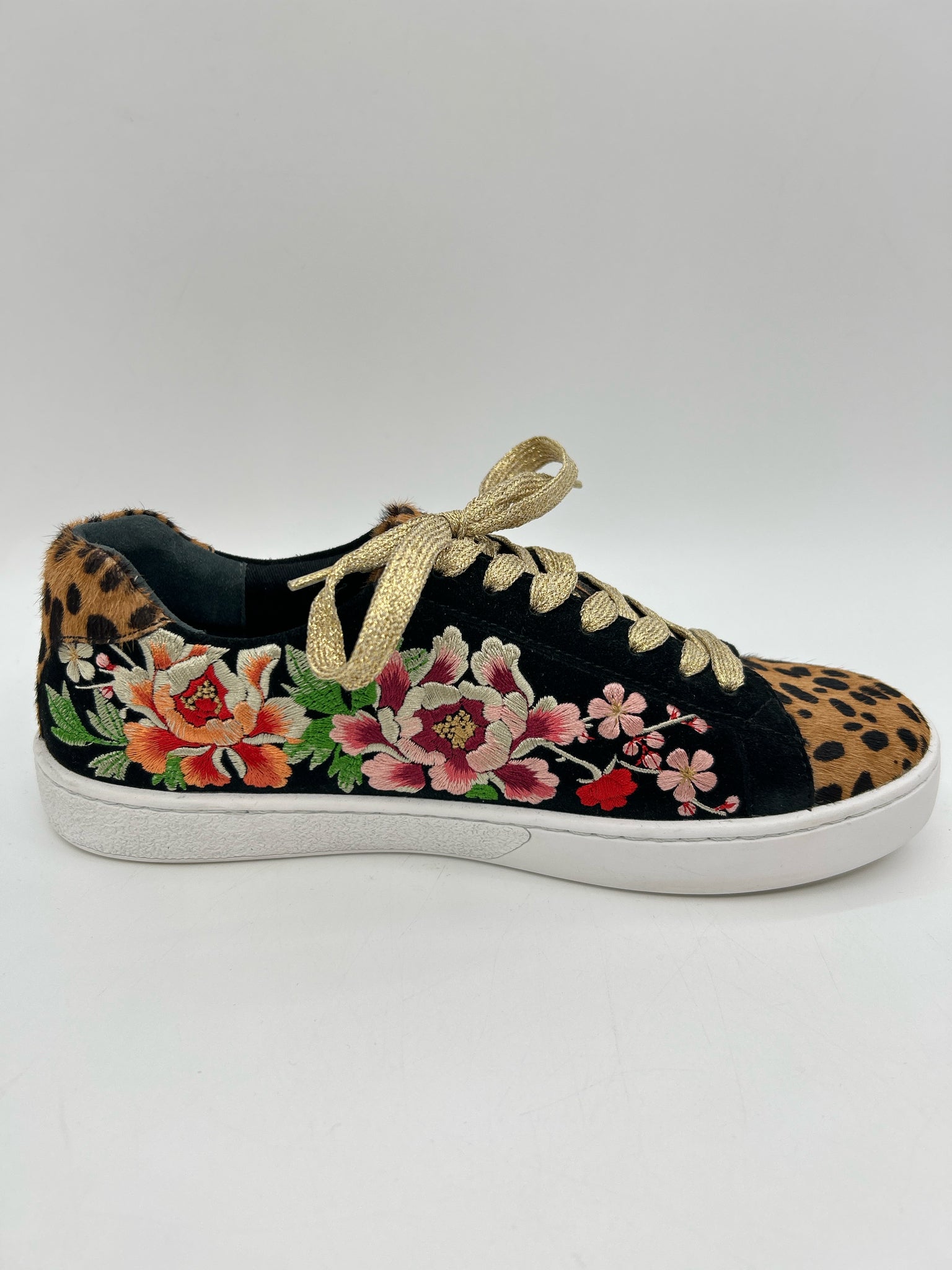 JOHNNY WAS Size 7.5 Multi-Color Women Sneakers