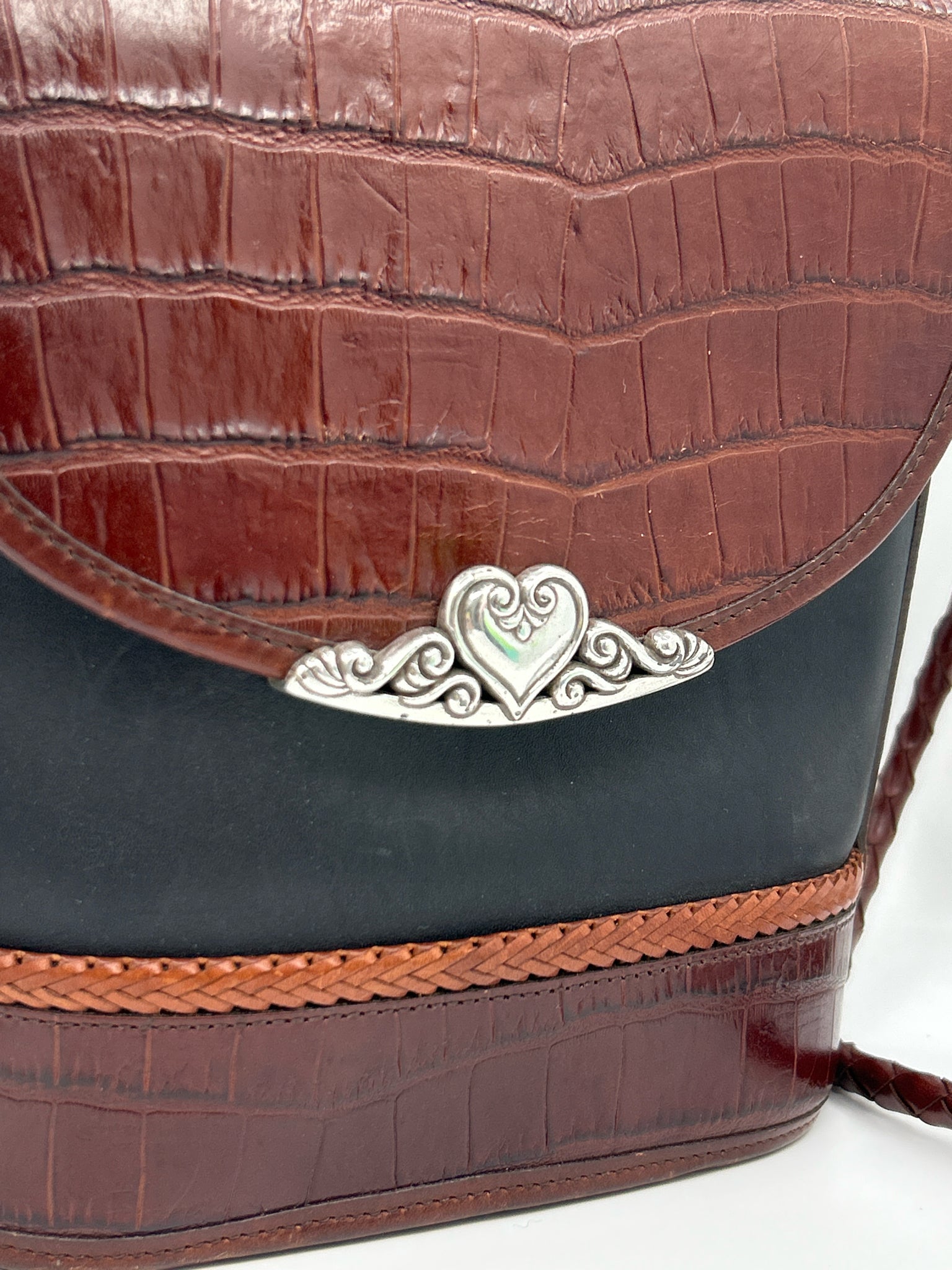 BRIGHTON Black & Brown Women Purse