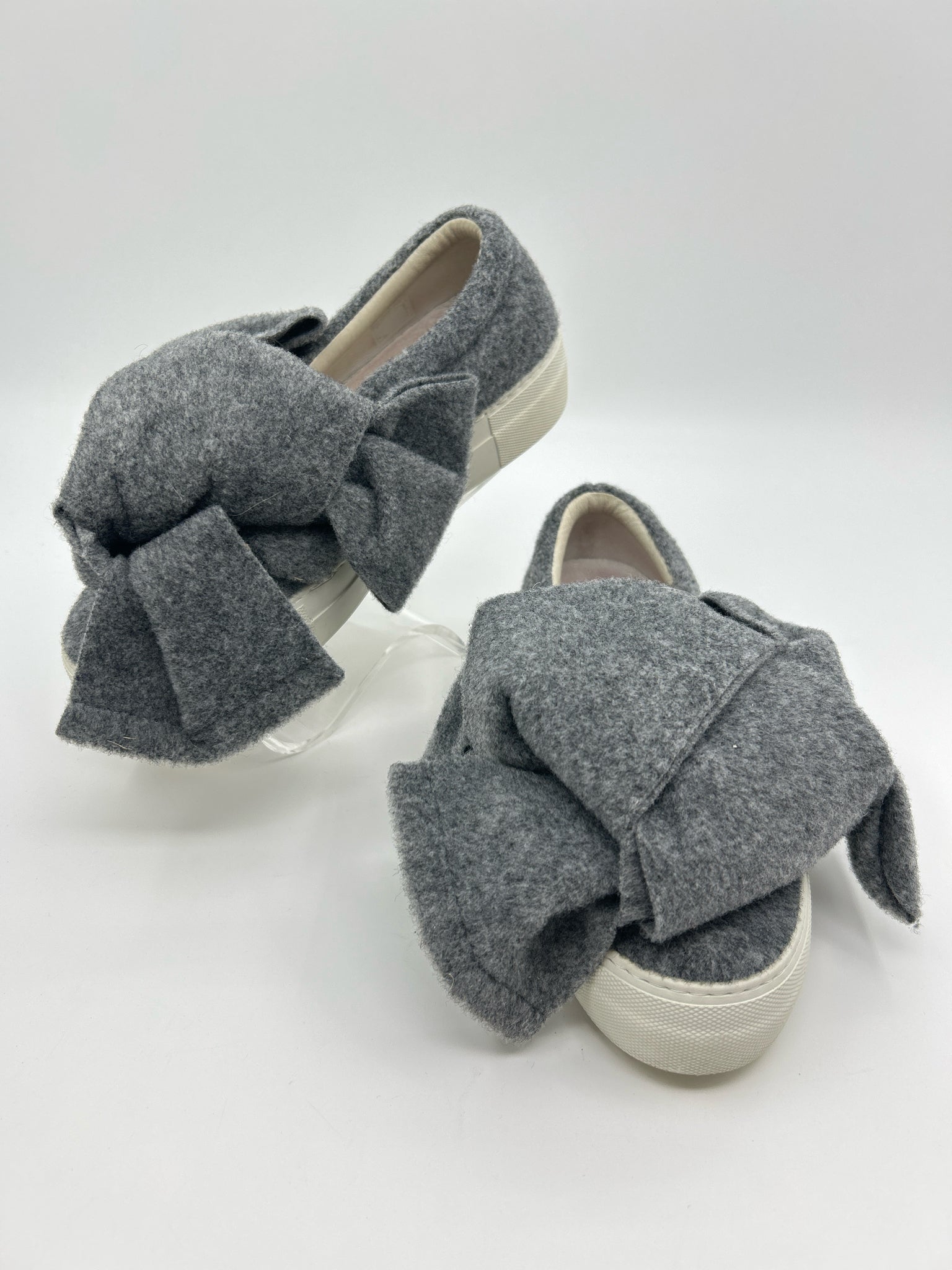 Joshua Sanders Size 36 Grey Women Sneakers