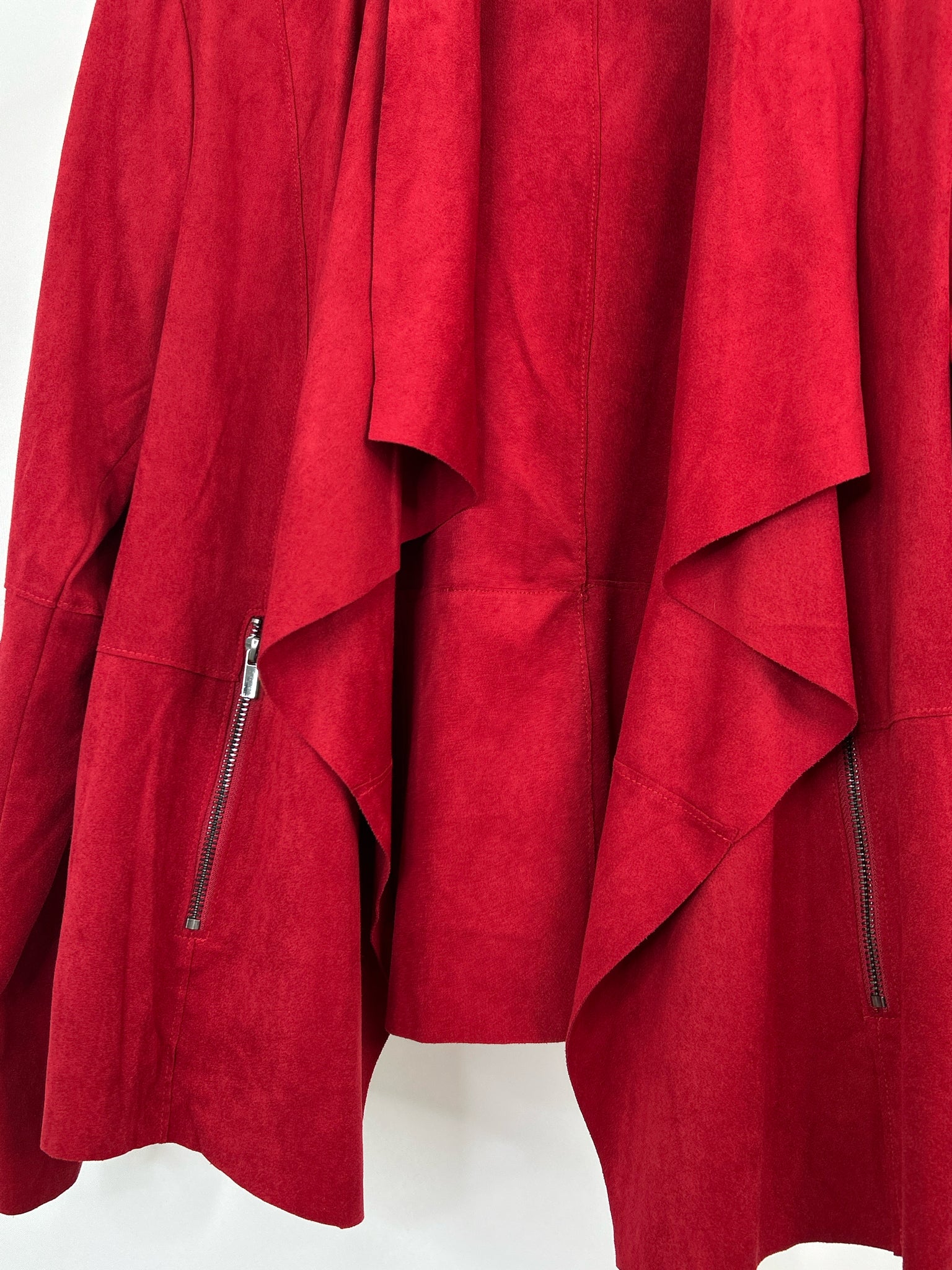 BAGATELLE Size 1X Cranberry Women Jacket