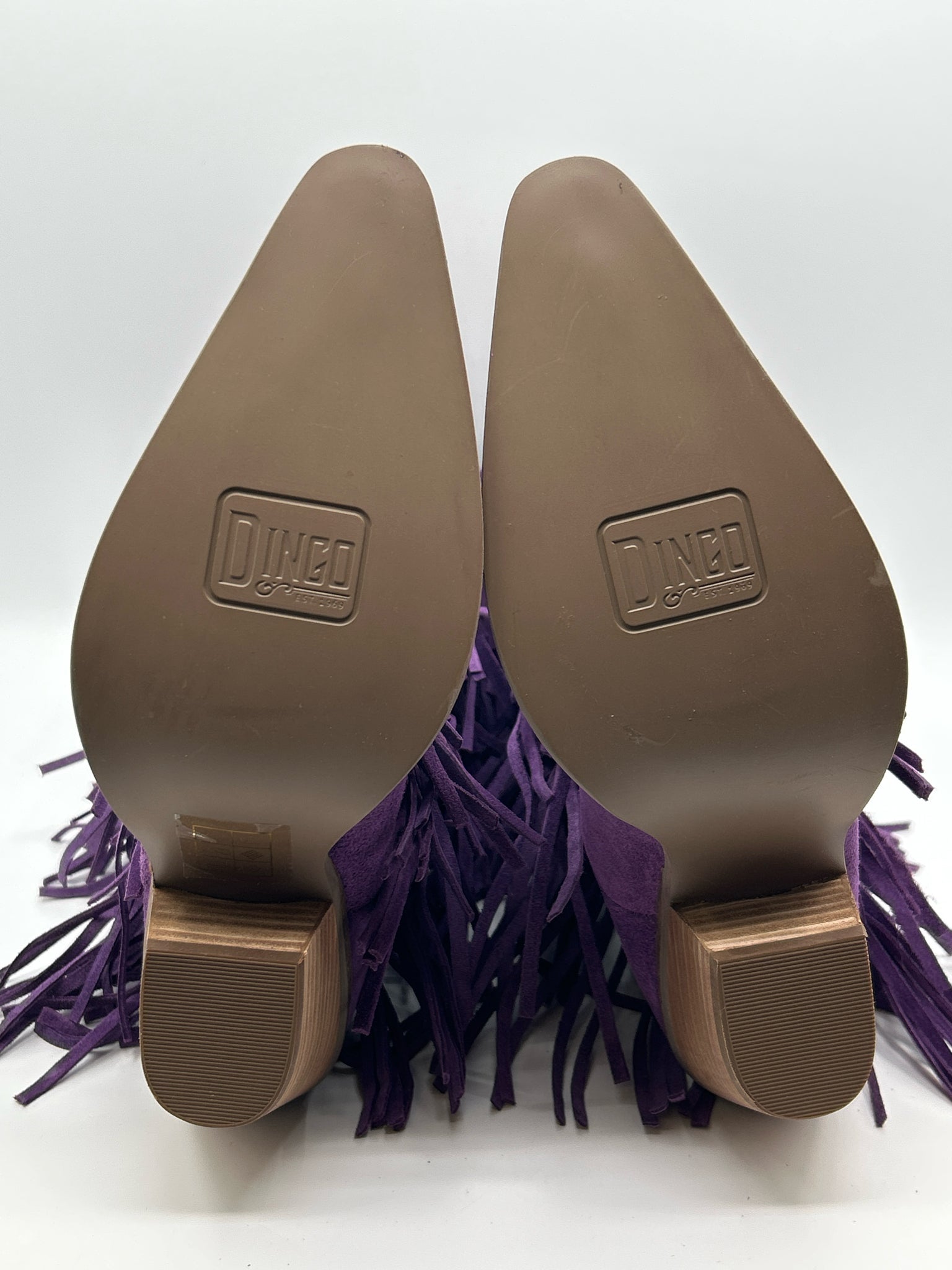 DINGO Size 8.5M Purple Women Boots