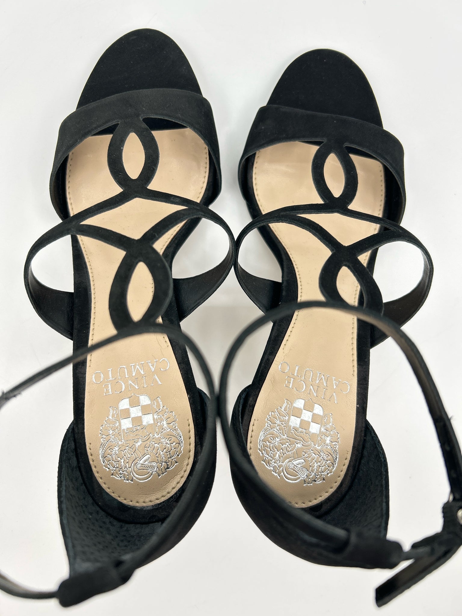 VINCE CAMUTO Size 7M Black Women Sandal
