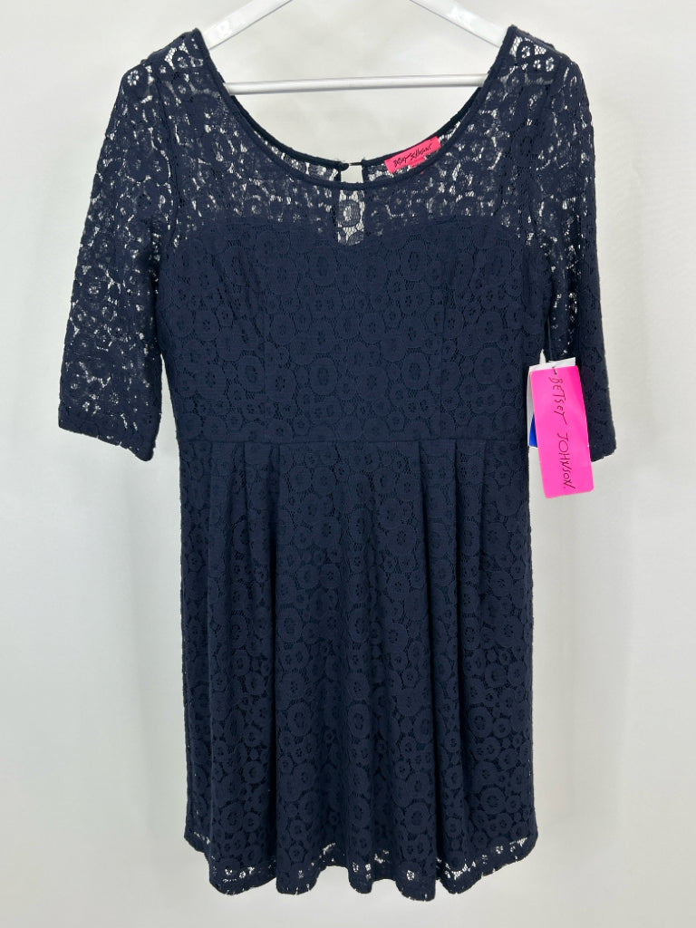 BETSEY JOHNSON Size 12 Navy Women's Dress
