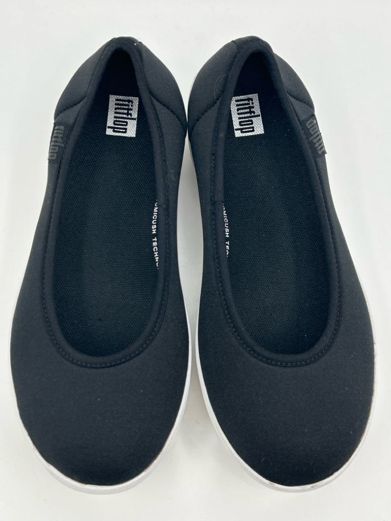 FITFLOP Size 7 Black Sneakers