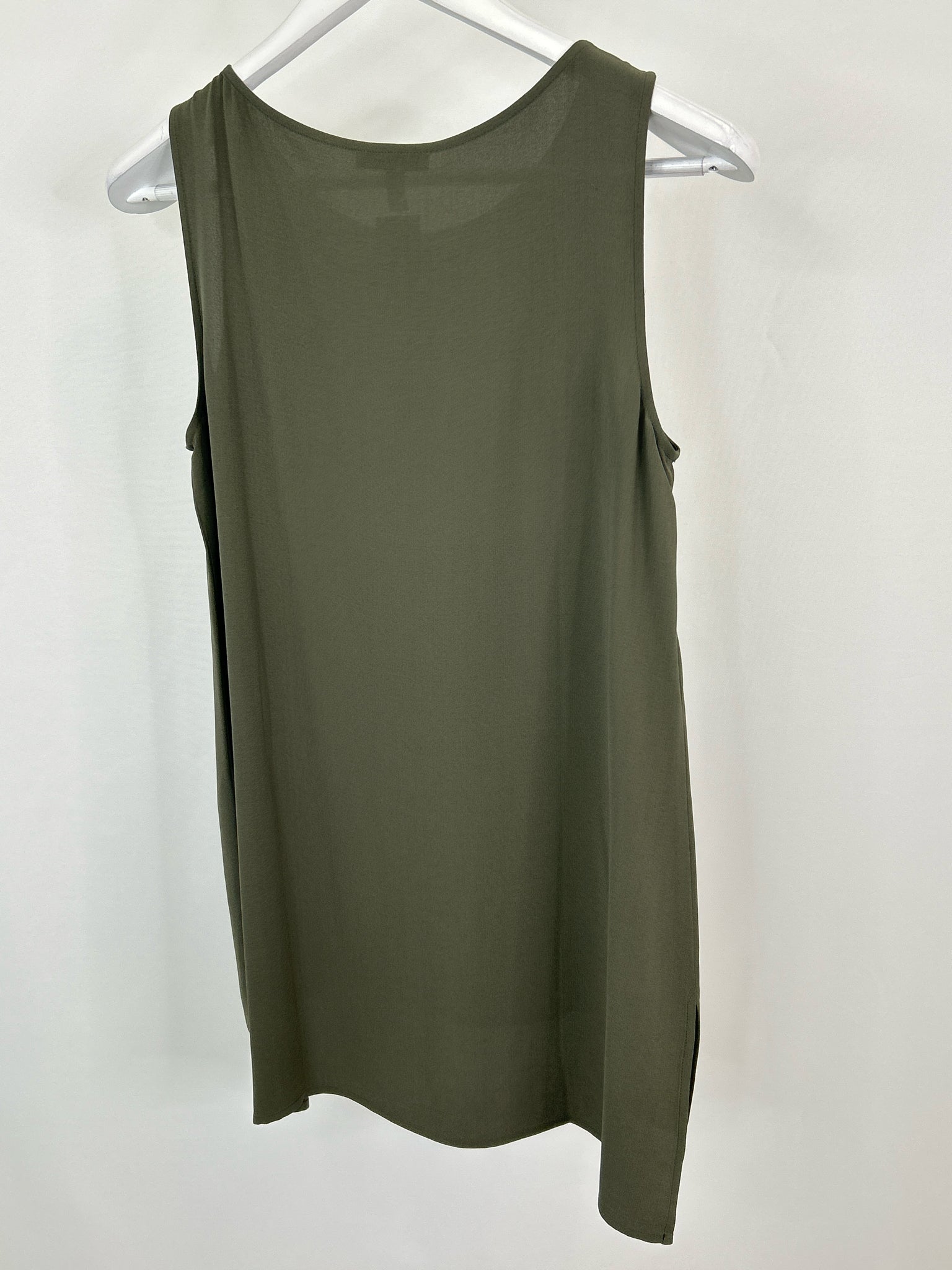 EILEEN FISHER Size ps OLIVE Women Tunic