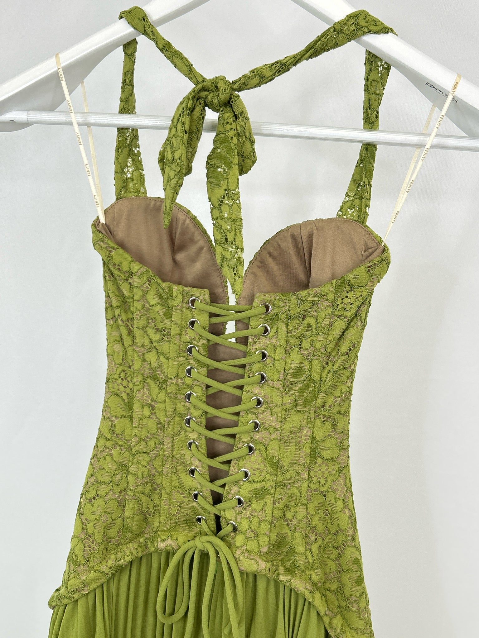 FENITY Size XS Green Women Dress