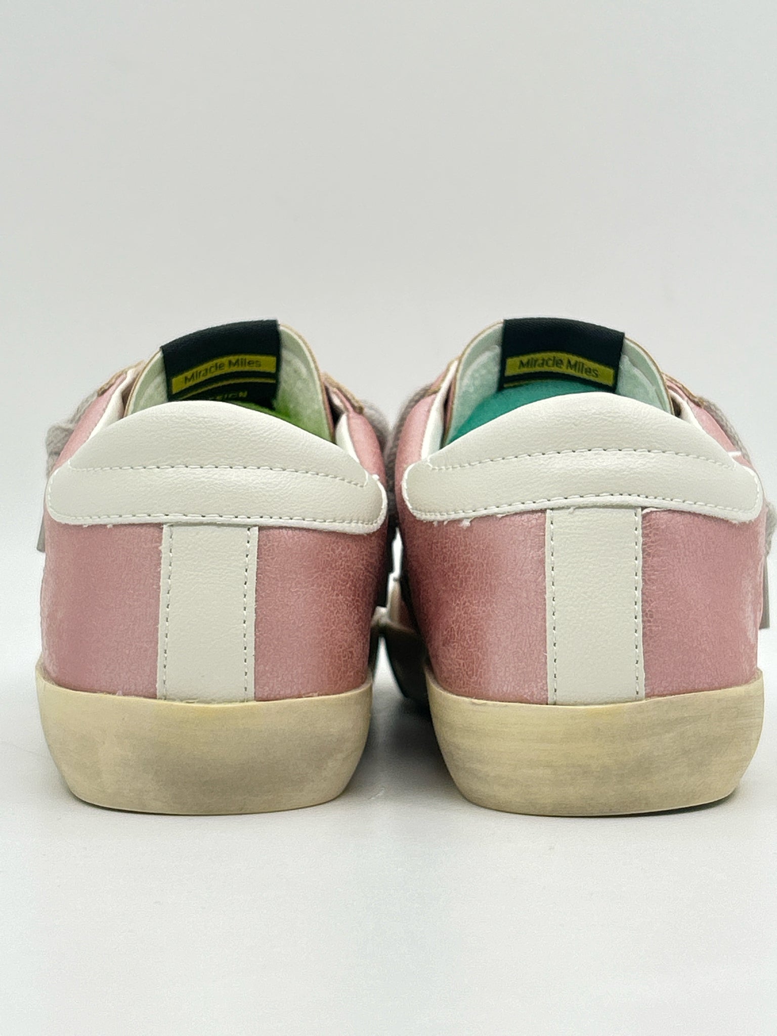 MI.IM Size 6.5 Pink Metallic Women Sneakers