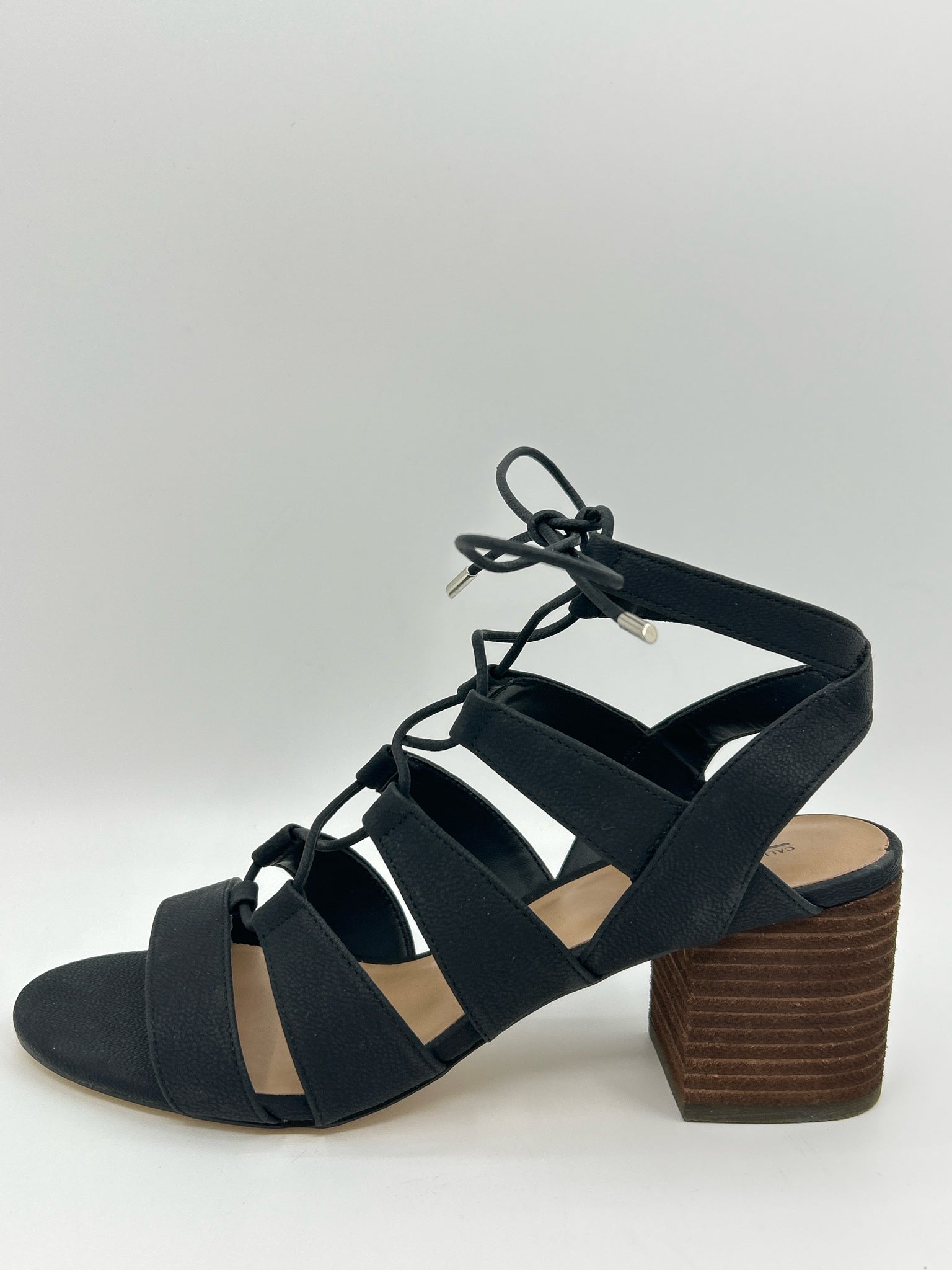 CALL IT SPRING Size 8.5 Black Women Sandal