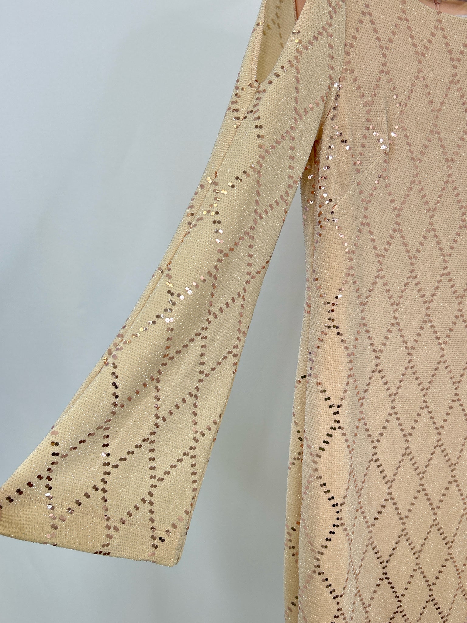 J Howard Size 8 Beige Women Dress NWT