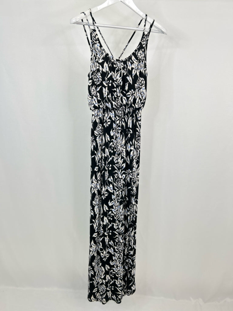 ANN TAYLOR LOFT Size XS Black Print Women's Dress NWT