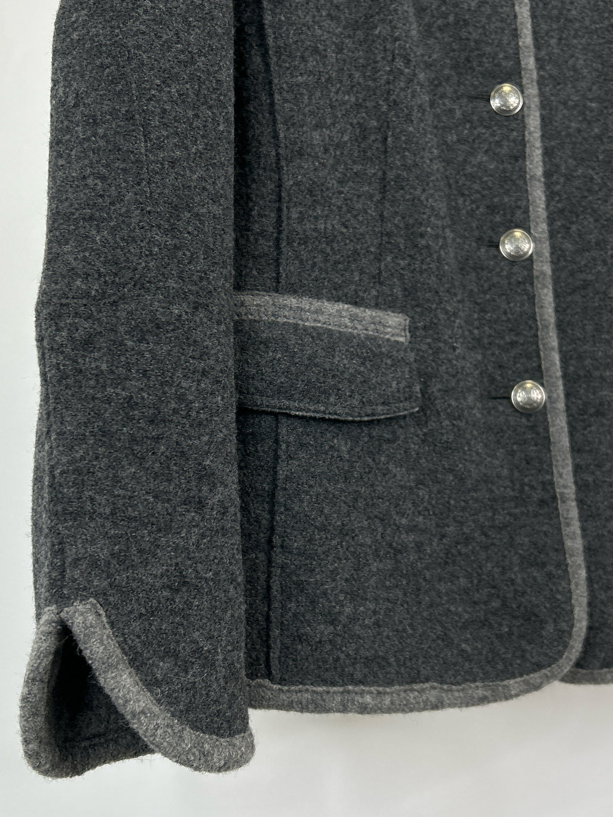 Steinbock Size L Grey Women Jacket