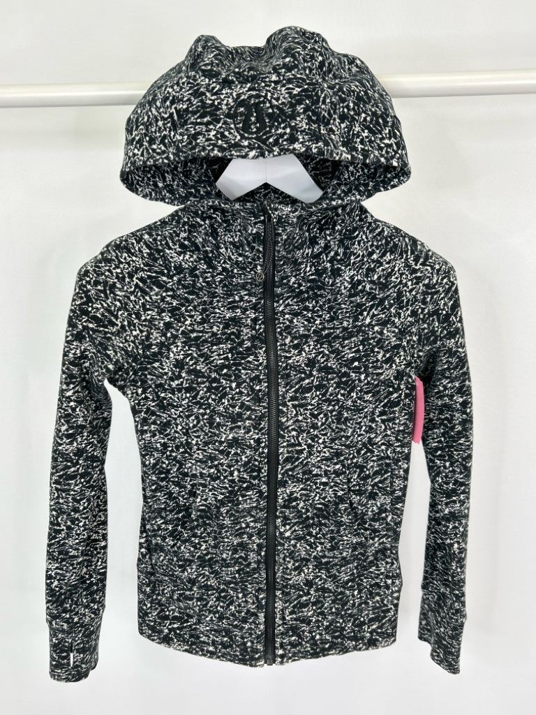 LULULEMON Women Size 2 Black Print Jacket