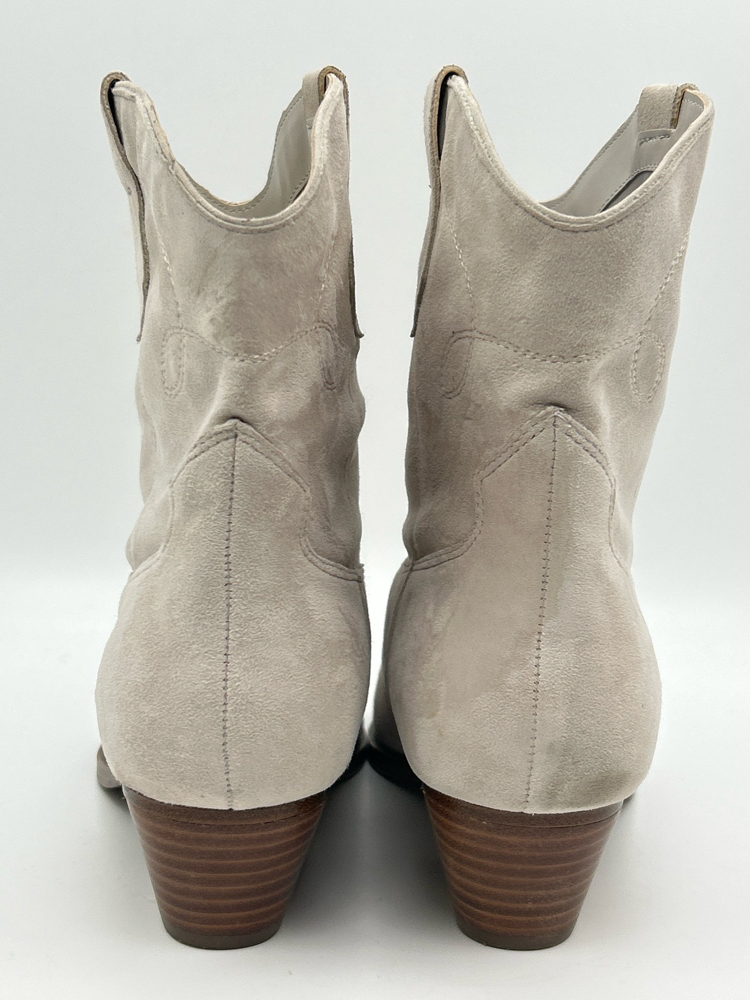 MARC FISHER Size 9.5M Oatmeal Women Booties