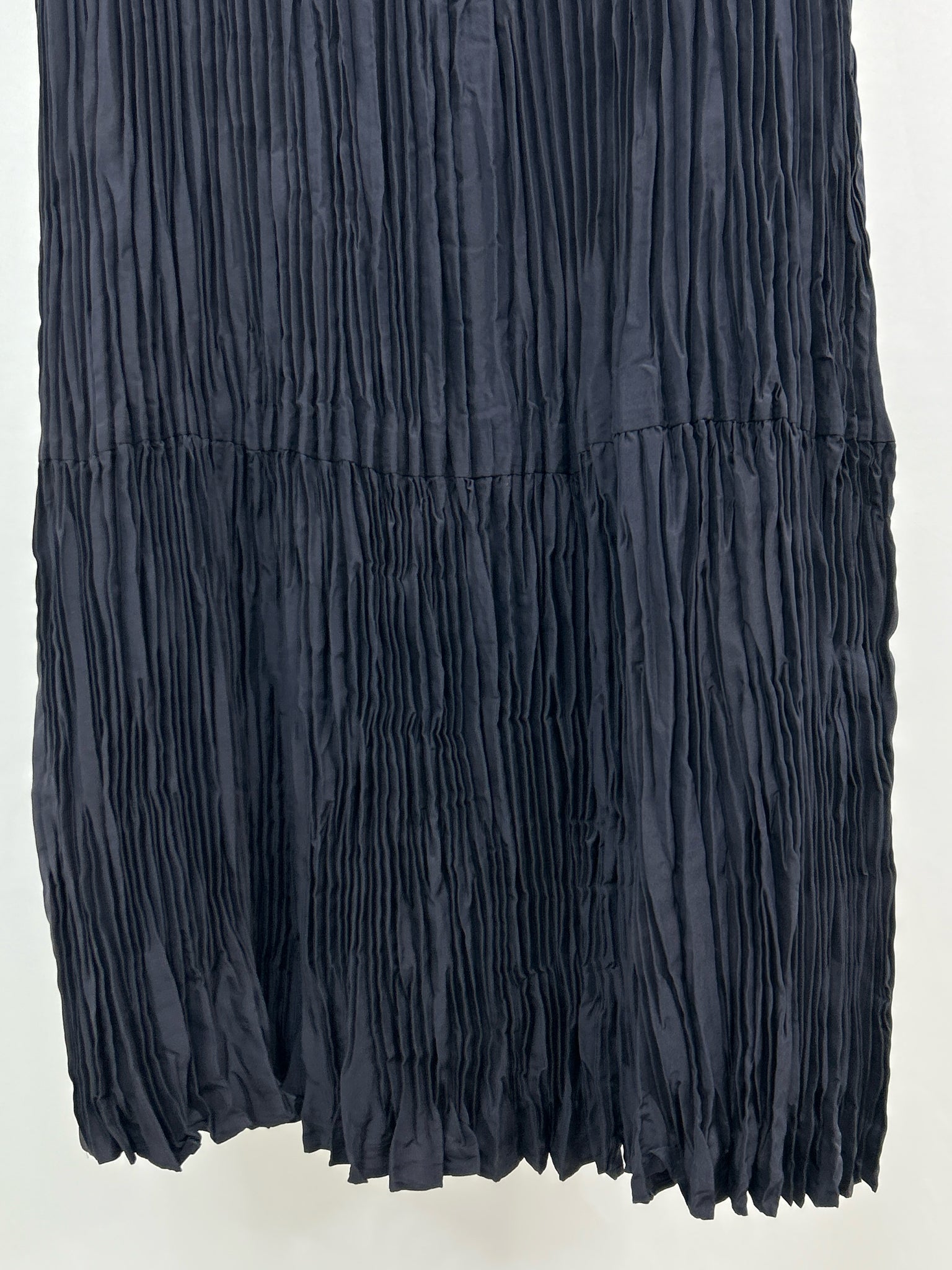 EILEEN FISHER Size L Navy Women Dress