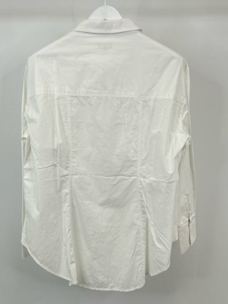 PILCRO Women Size 1X White Shirt