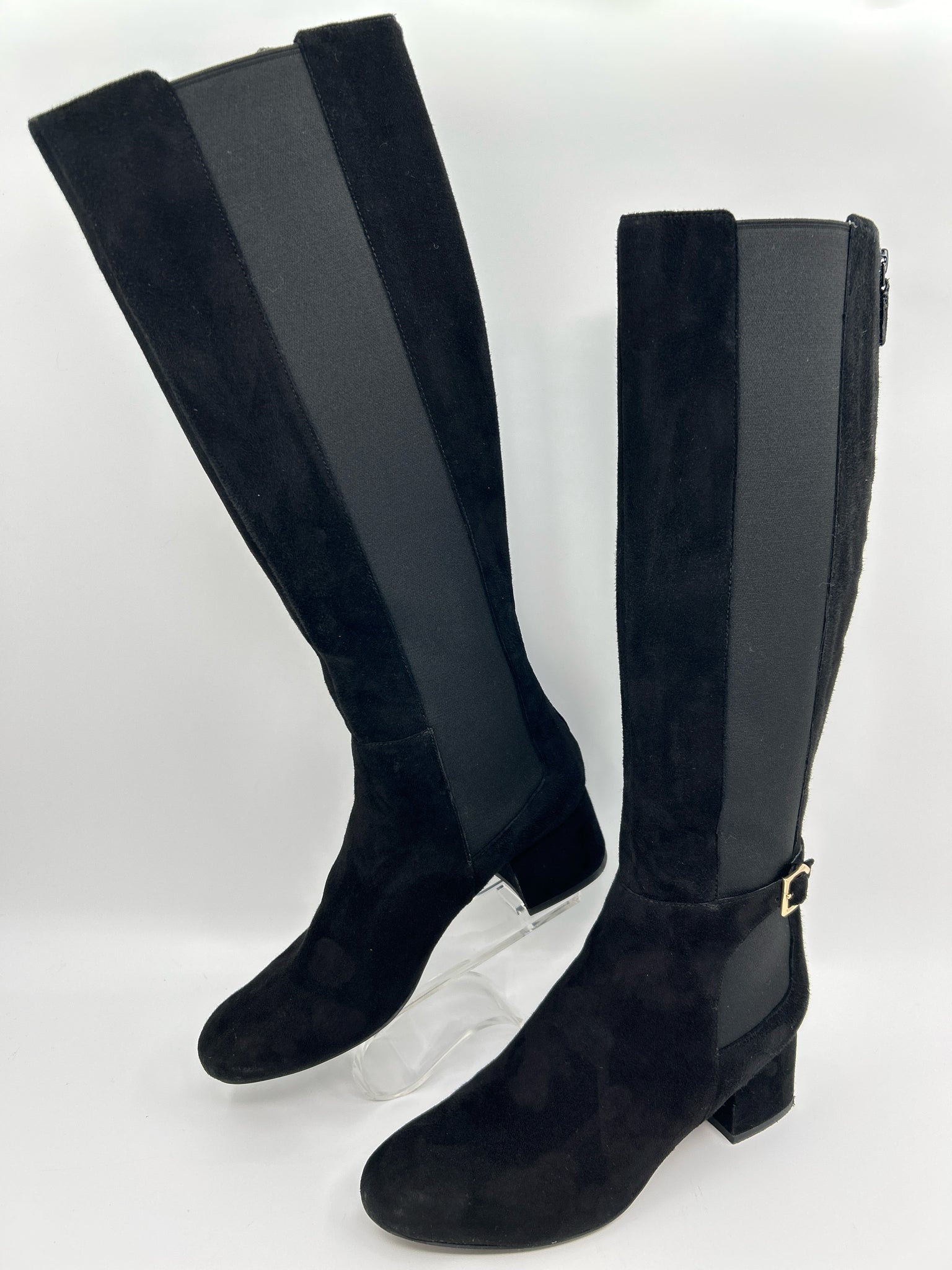 COLE HAAN Size 8.5B Black Women Boots