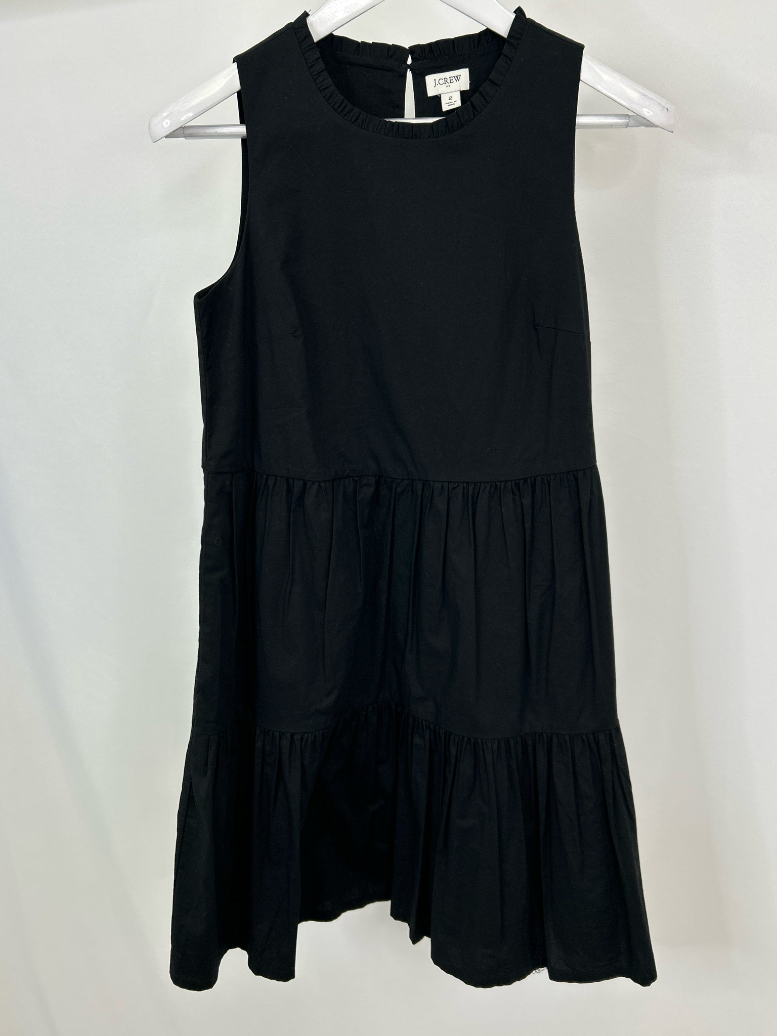 J. CREW Size 2 Black Women Dress