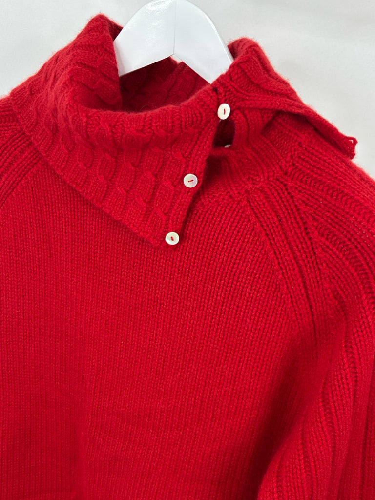 SAKS FIFTH AVENUE Women Size L Red Sweater