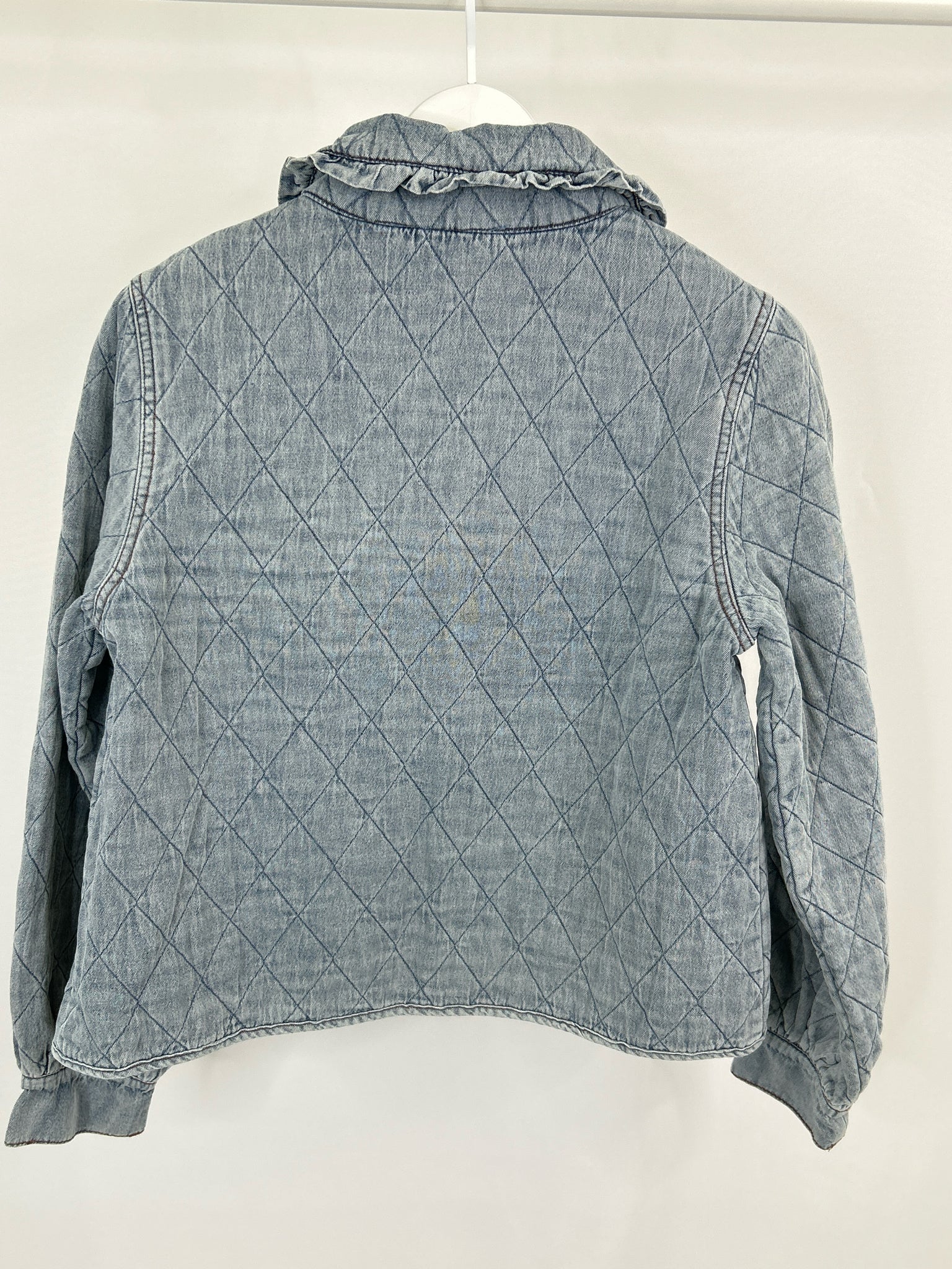 ENTRO Size S Blue Women Jacket NWT