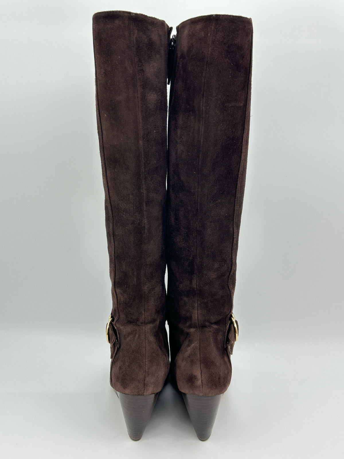 COLE HAAN Size 9B DARK BROWN Women Boots