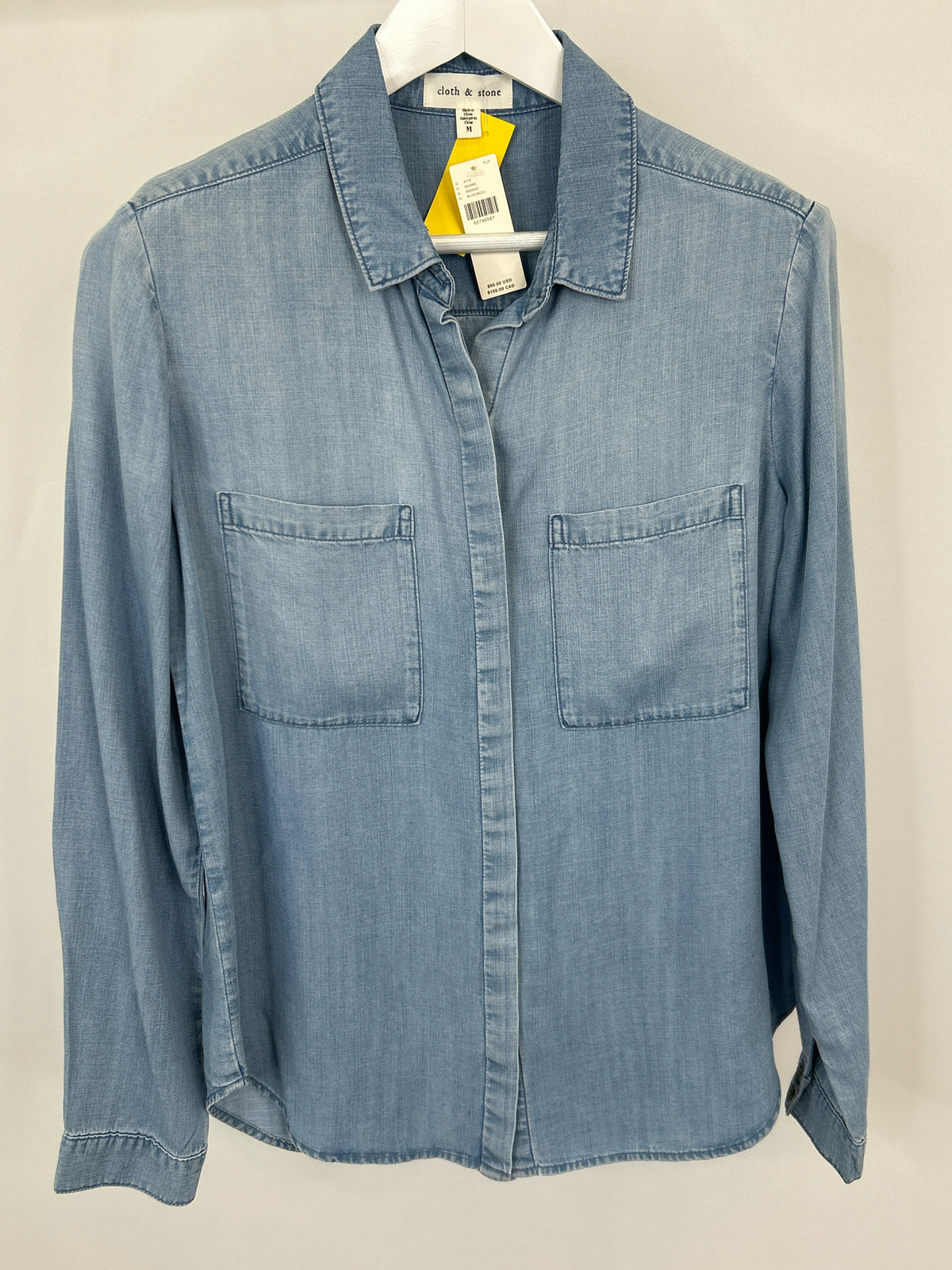CLOTH & STONE Size M light blue Women Shirt