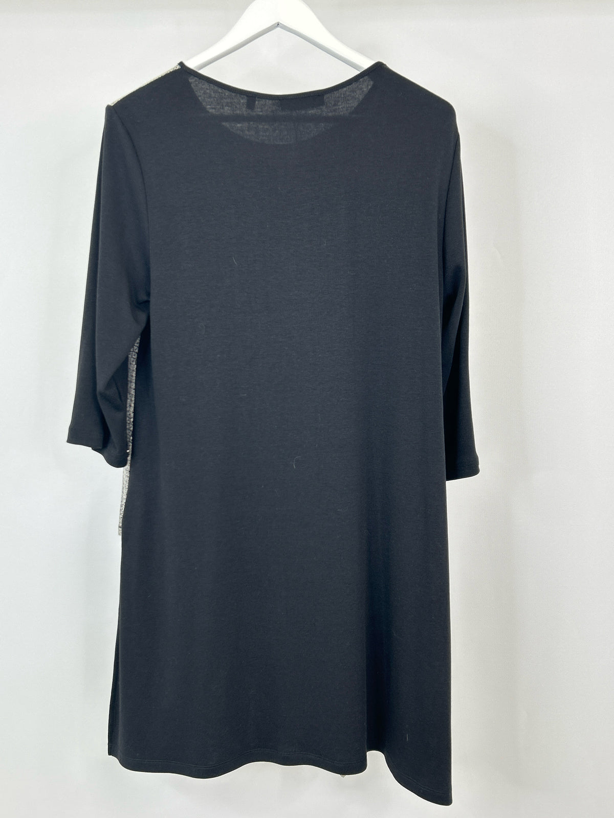 PATRIZIA LUCA Size XL black and grey Women Tunic