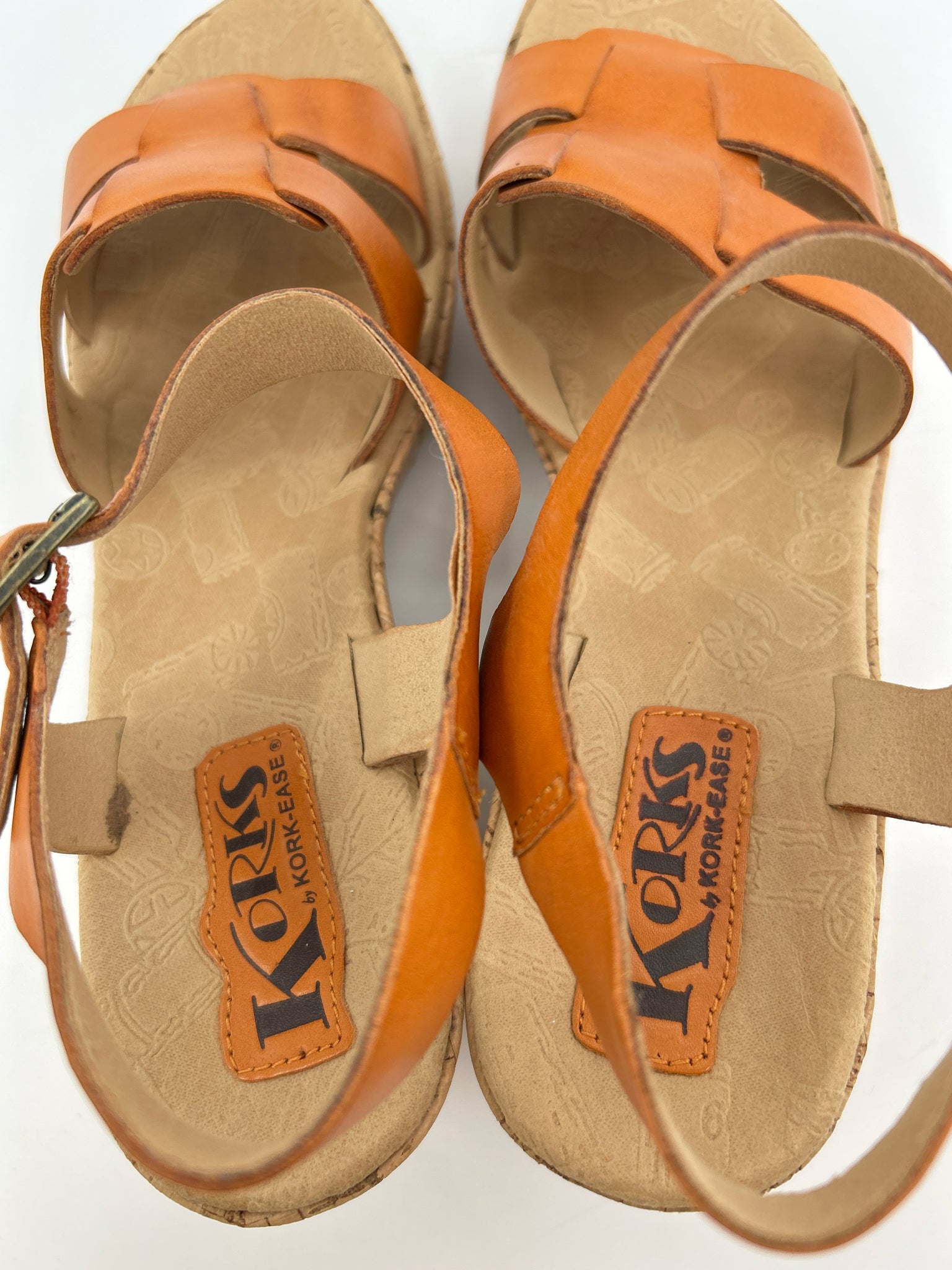 Korks Size 9M Orange Women Sandal