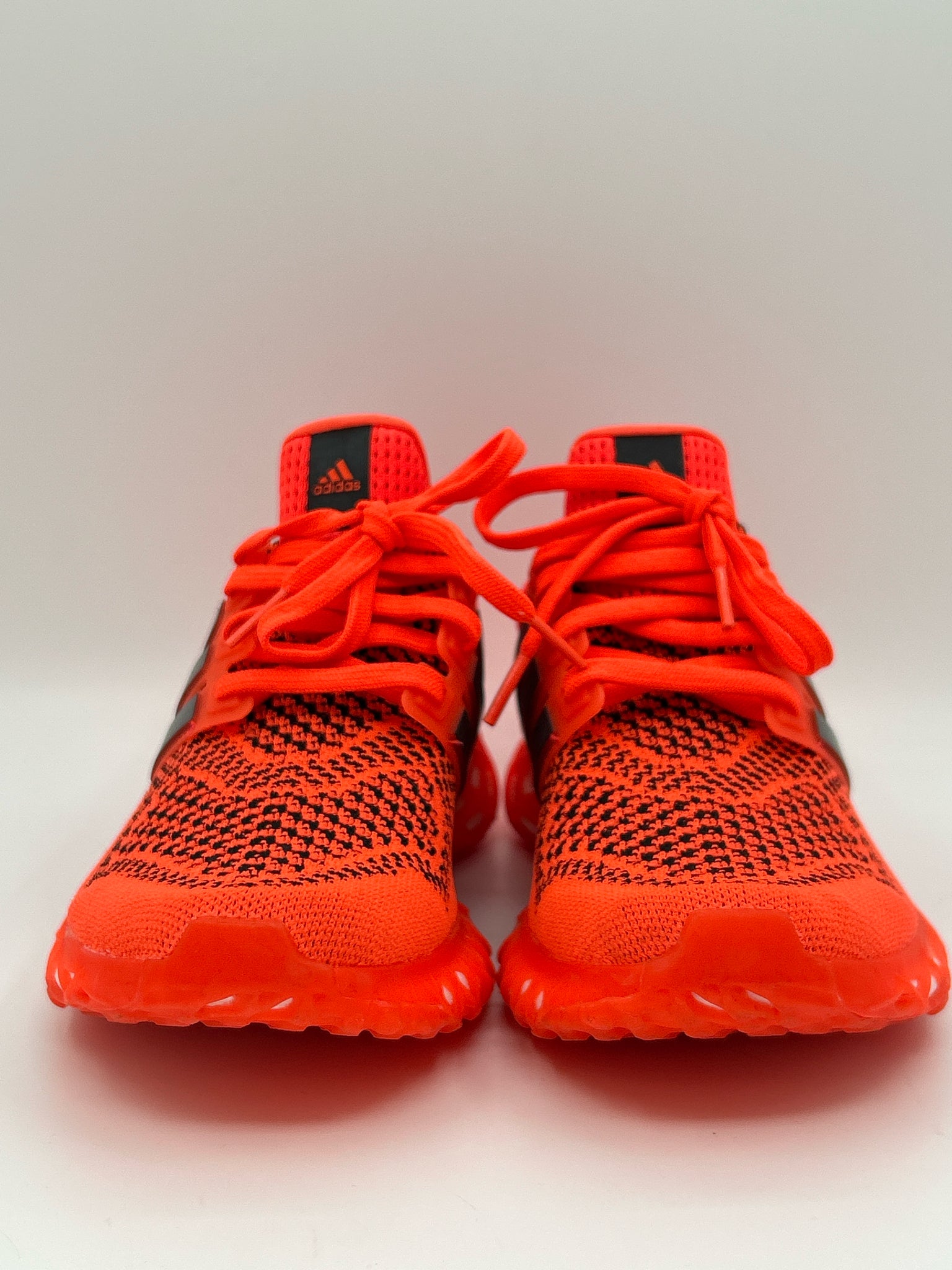 ADIDAS Size 6.5 Bright Orange Women Sneakers