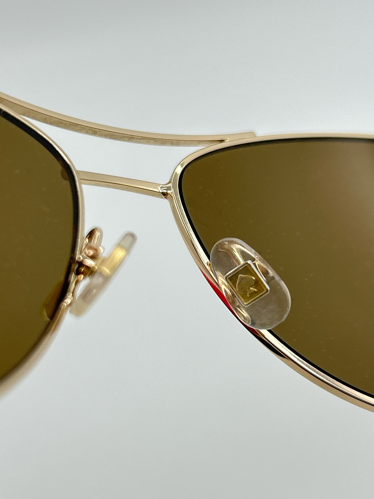 KATE SPADE Gold Sunglasses