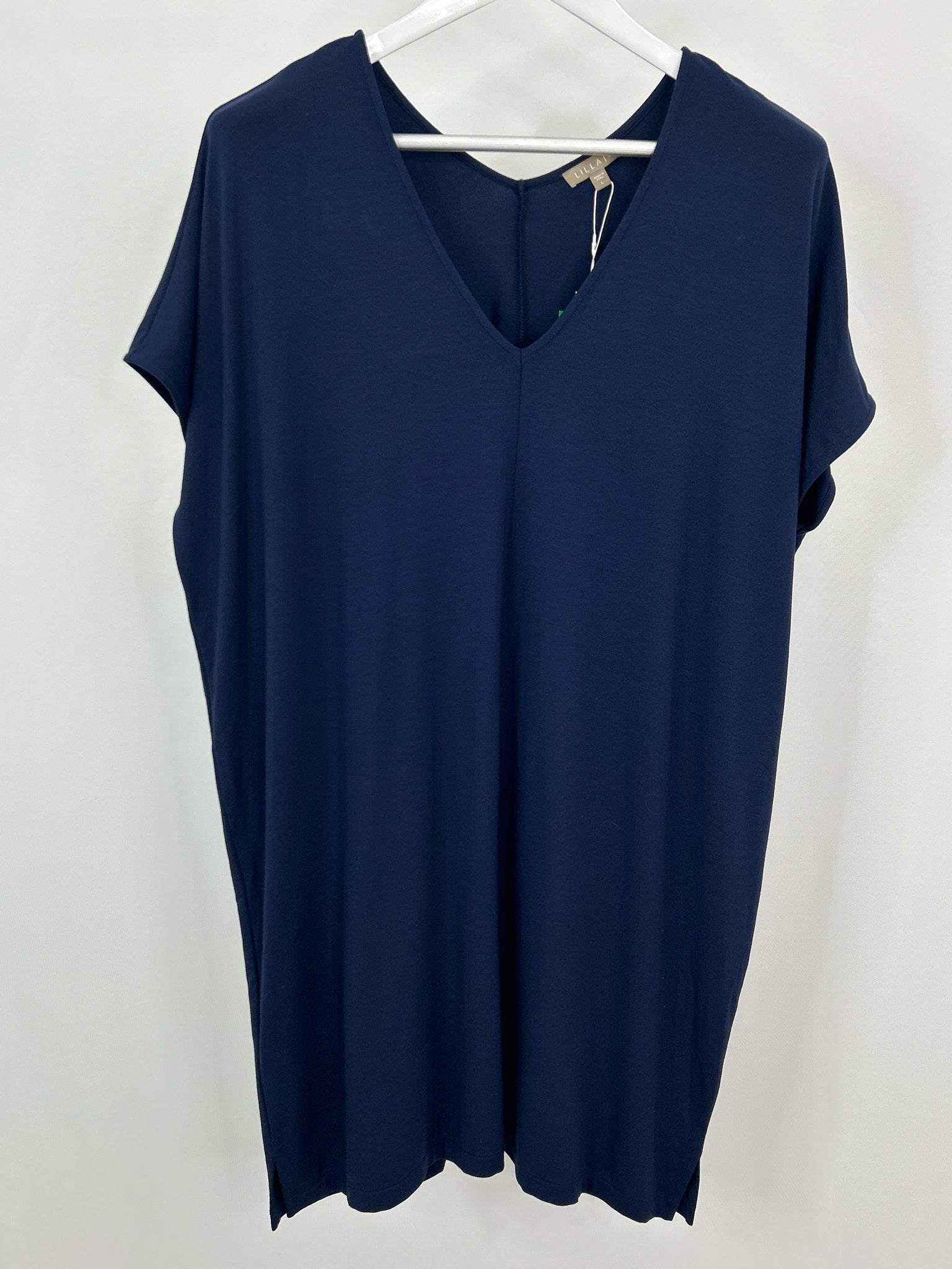 LILLA P Size L Navy Women Dress