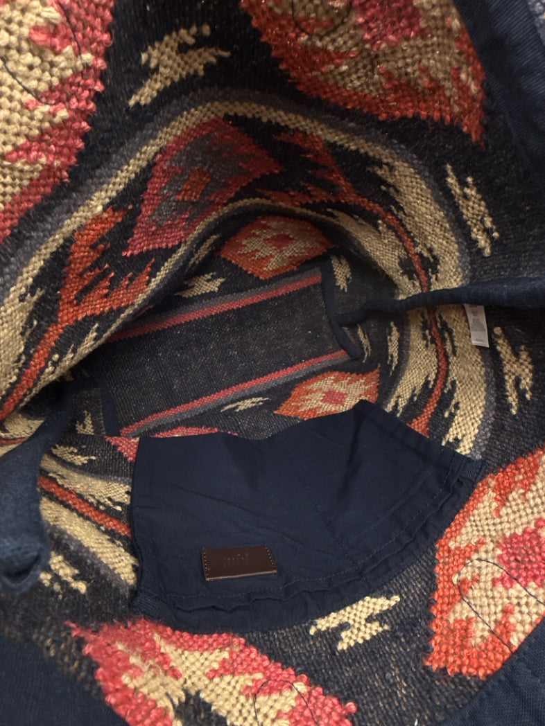 J. Jill Navy Print Women Tote