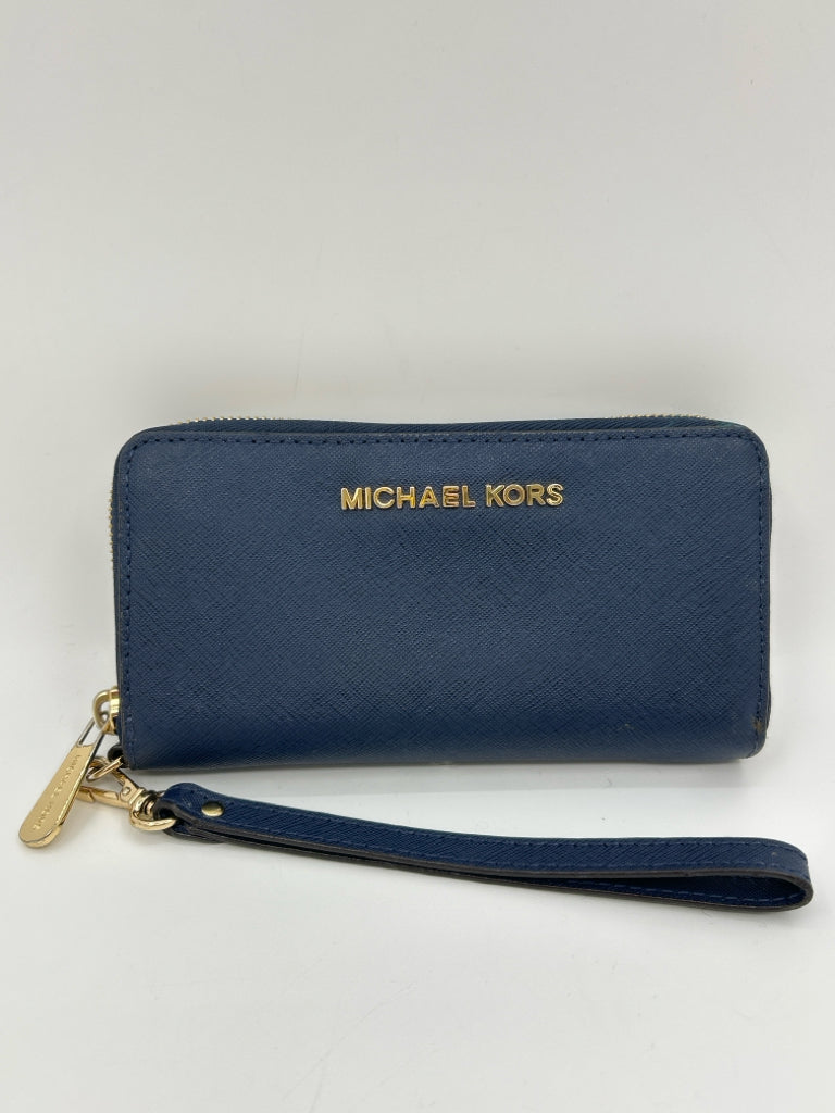 MICHAEL KORS Navy Wallet